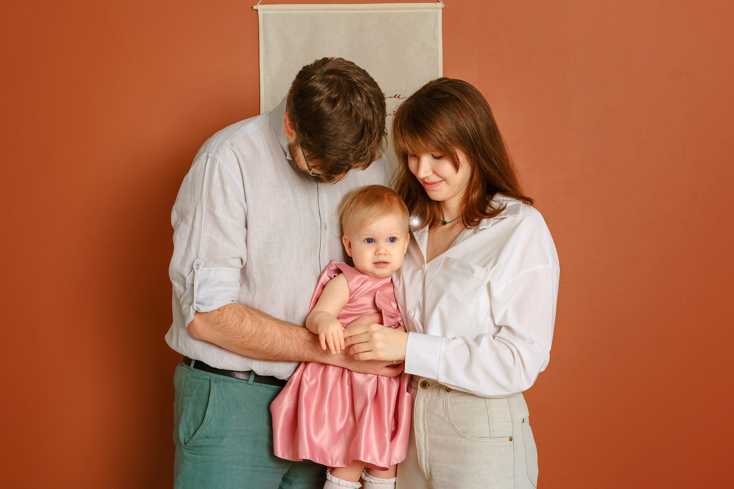 Семейная Экспресс фотосессия в студии. Фотограф Оксана Сафонова г. Тольятти