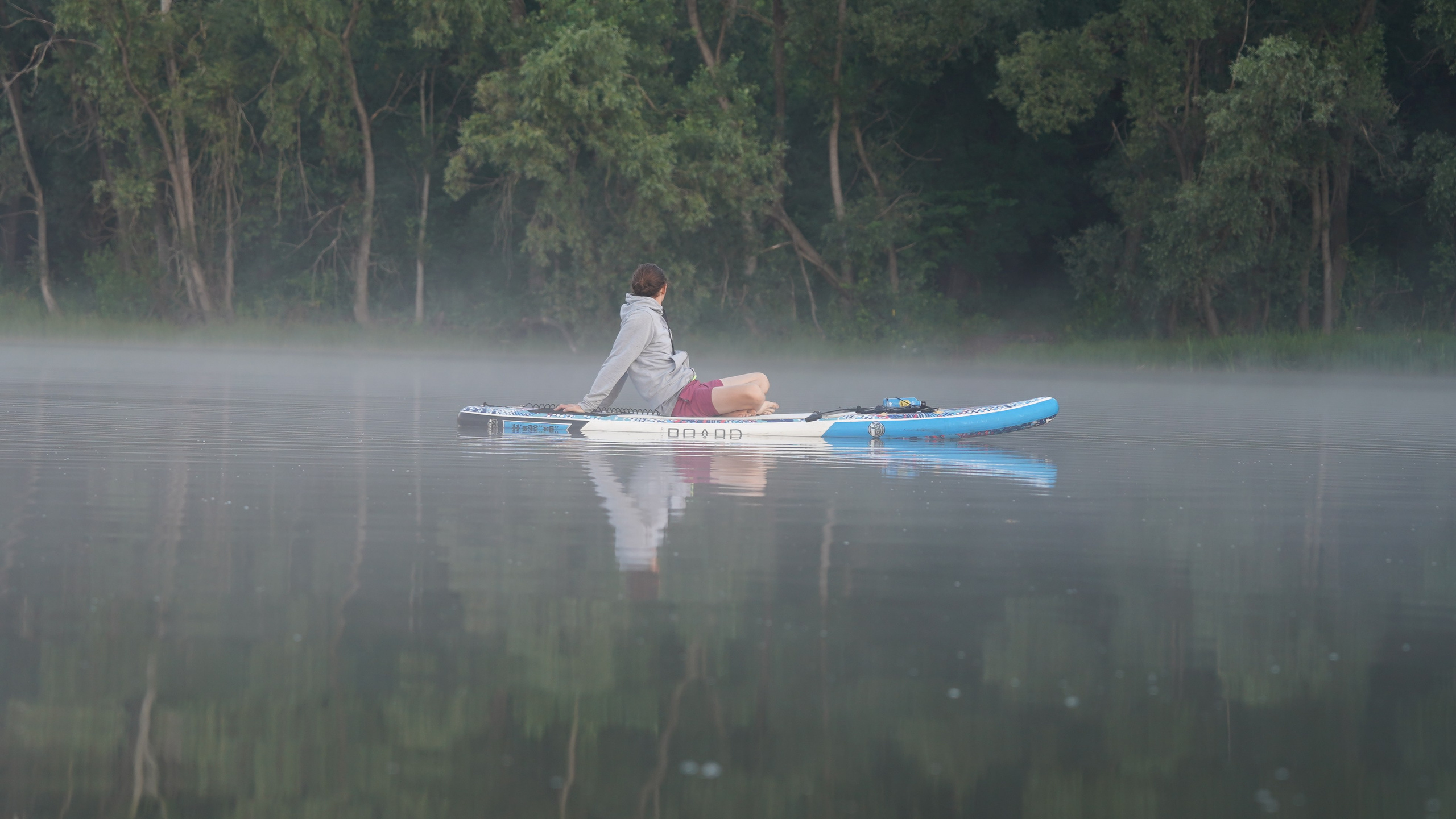 Рассветы на сапбордах в Уфе