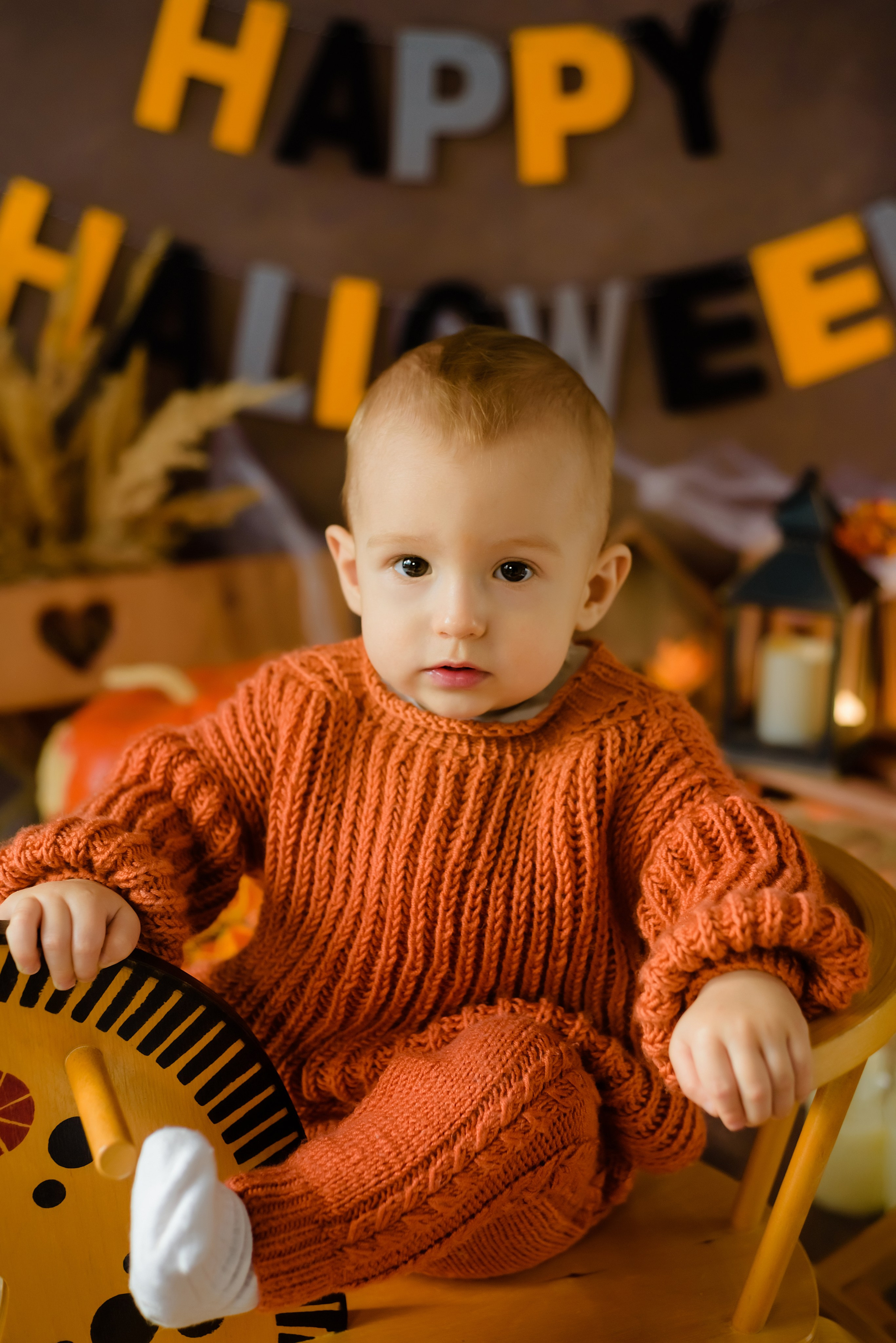 Фотопроект «Тыковки. Хэллоуин» Лев 10 месяцев. Детский Фотограф |Фотограф на годик в Брянске Ирина Романова