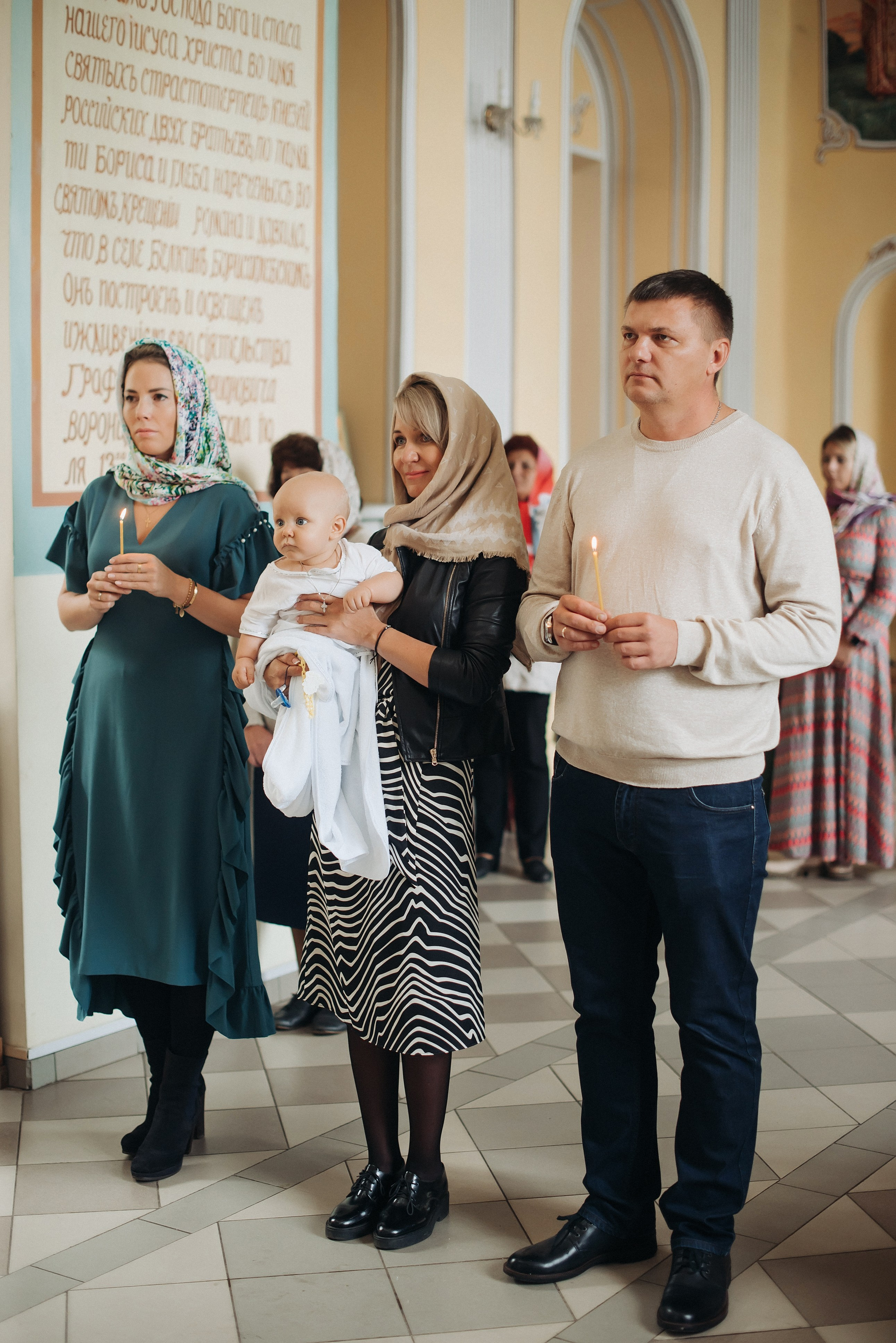 Таинство Крещения. Семейный и детский фотограф в Обнинске, Калуге, Москве