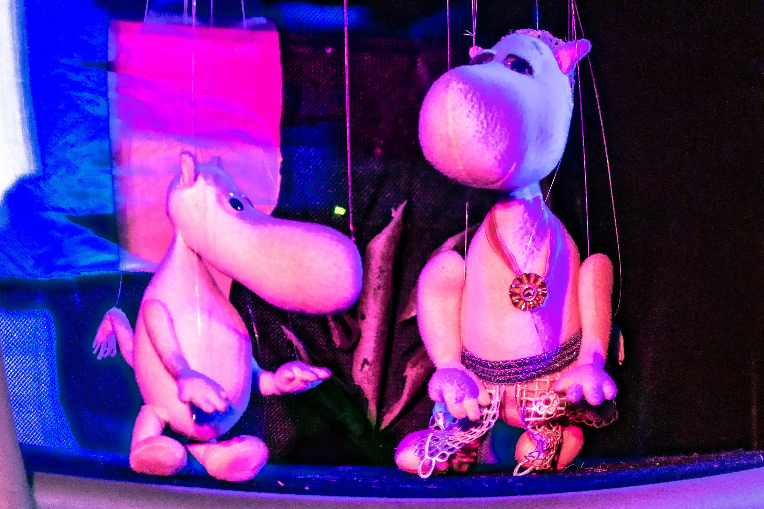 Мумитроли и большое наводнение спектакль театра Саквояж. Фотограф в Сочи Юрий Шептаев