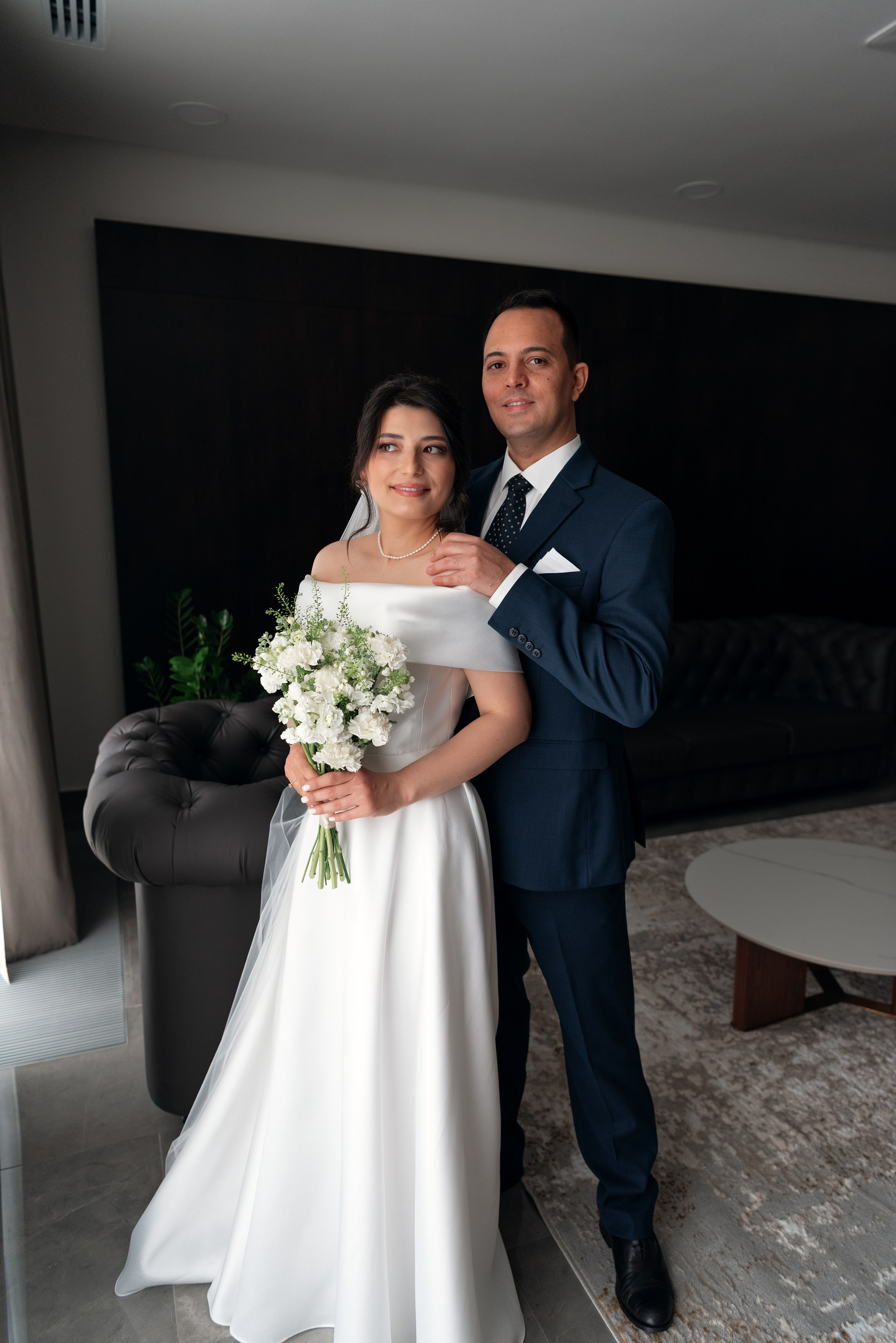 Митинский Дворец Бракосочетания. Нафиса и Фредерик. Ульяна Сёмина, фотограф, Москва