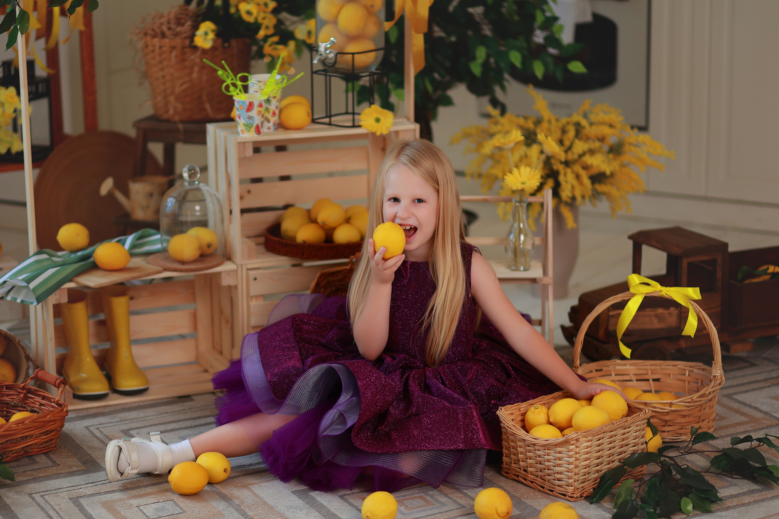 Лимоны 🍋. Детский семейный фотограф Краснодар