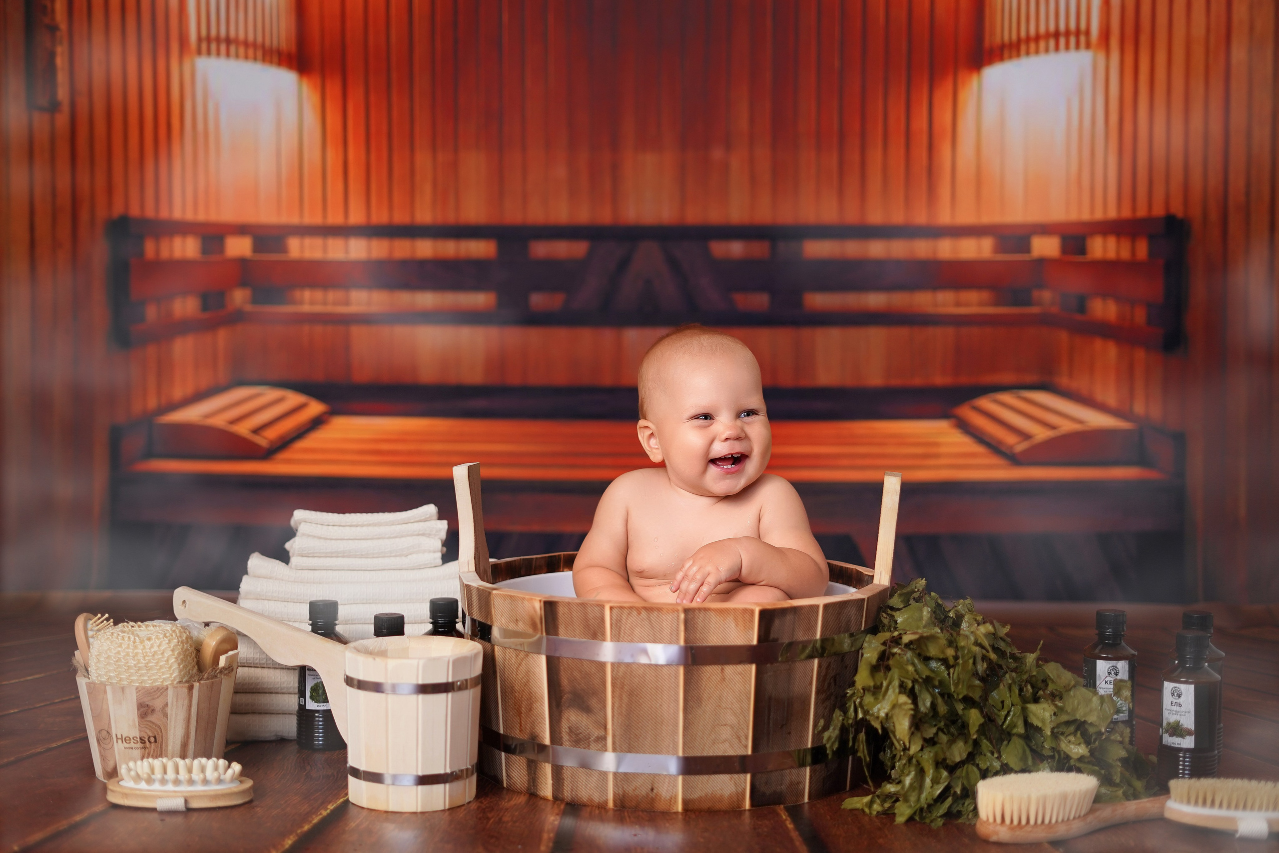Банька. Детский семейный фотограф Краснодар
