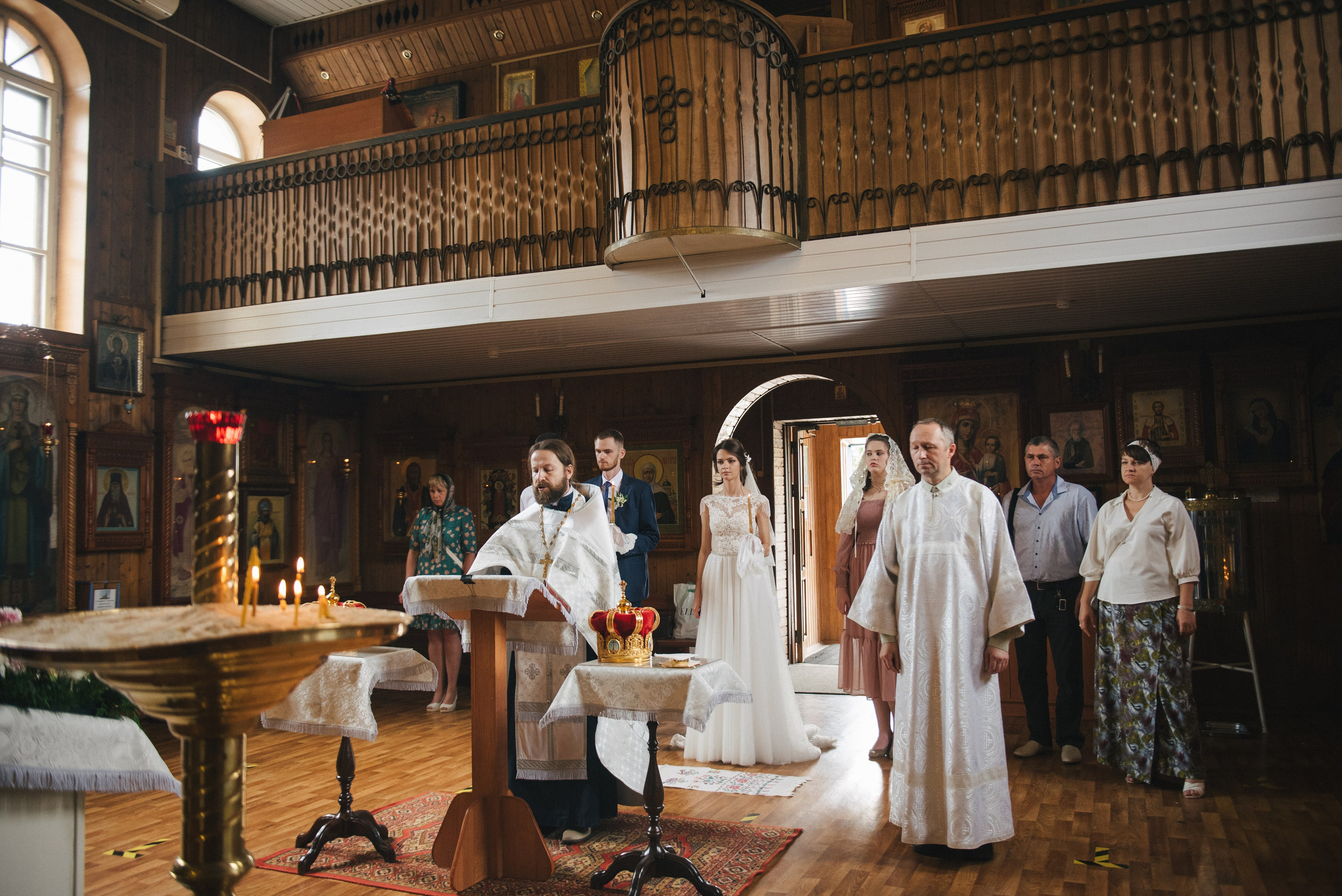 Венчание Никиты и Тони — Храм Иоанна Кронштадского. Свадебный и семейный фотограф Волгоград Москва