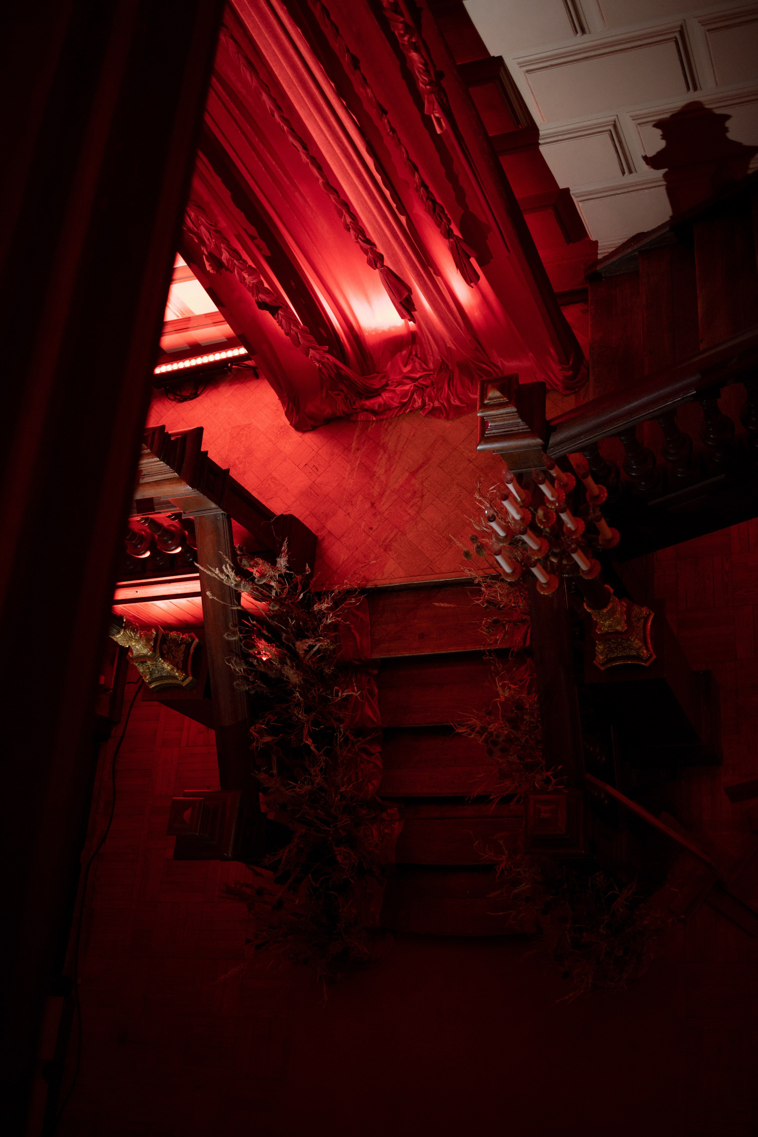 Новогодний корпоратив в фольклорном стиле. Особняк Лемана. Оформление свадеб, декор свадеб Вера Маркова, Москва