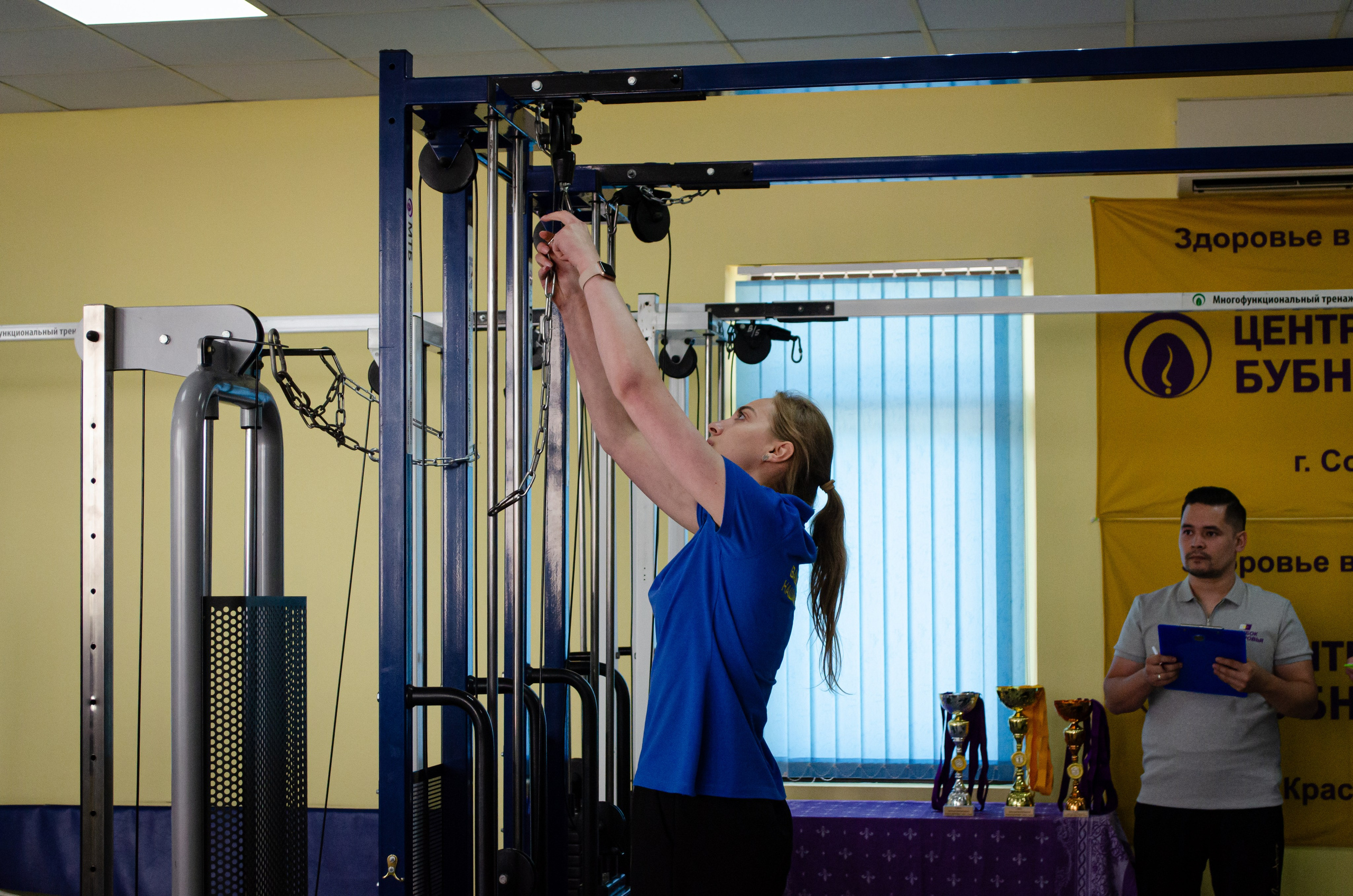 Медицинское спортивное мероприятие. Фотограф