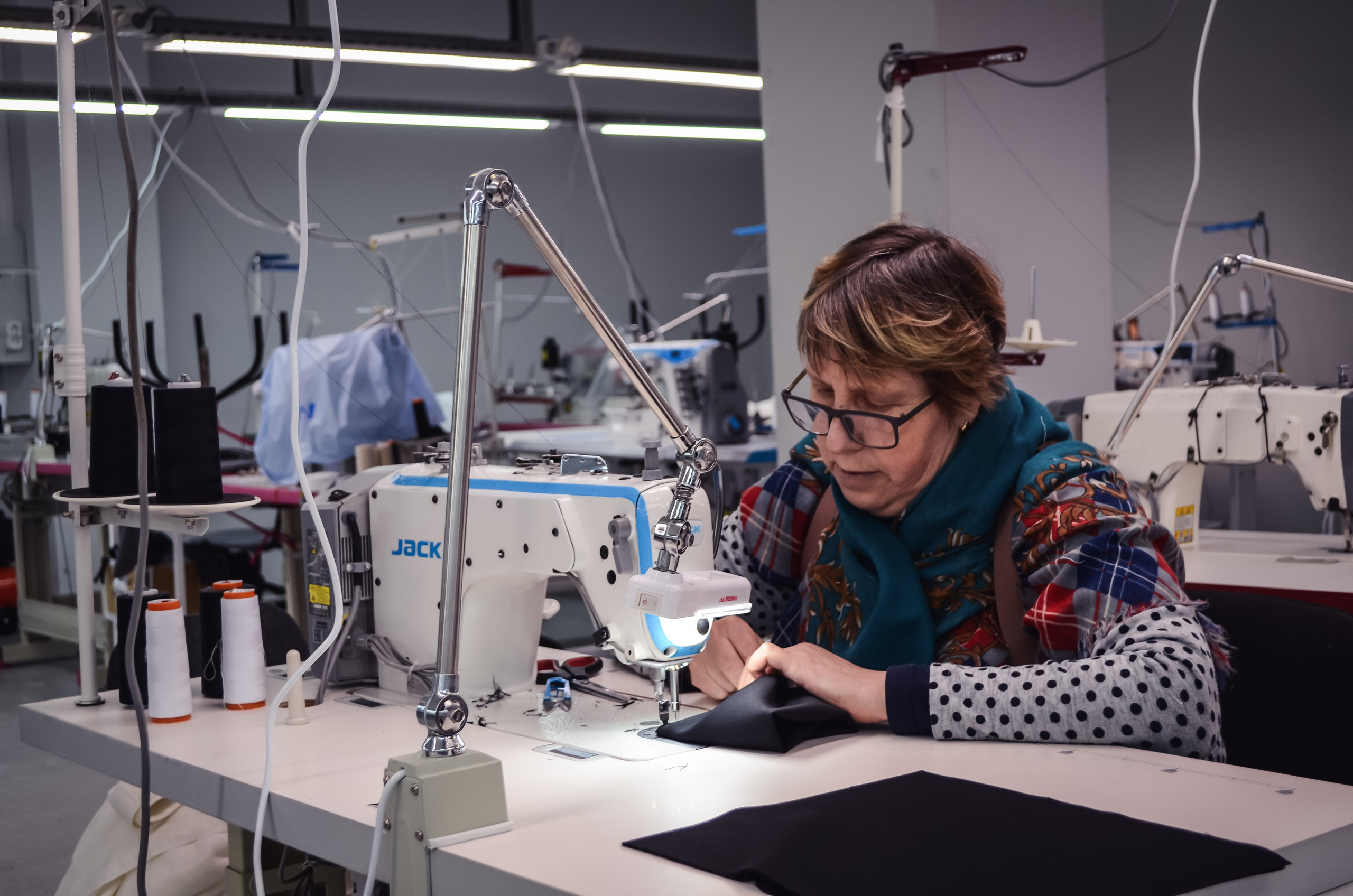 Цех по пошиву. Фотограф