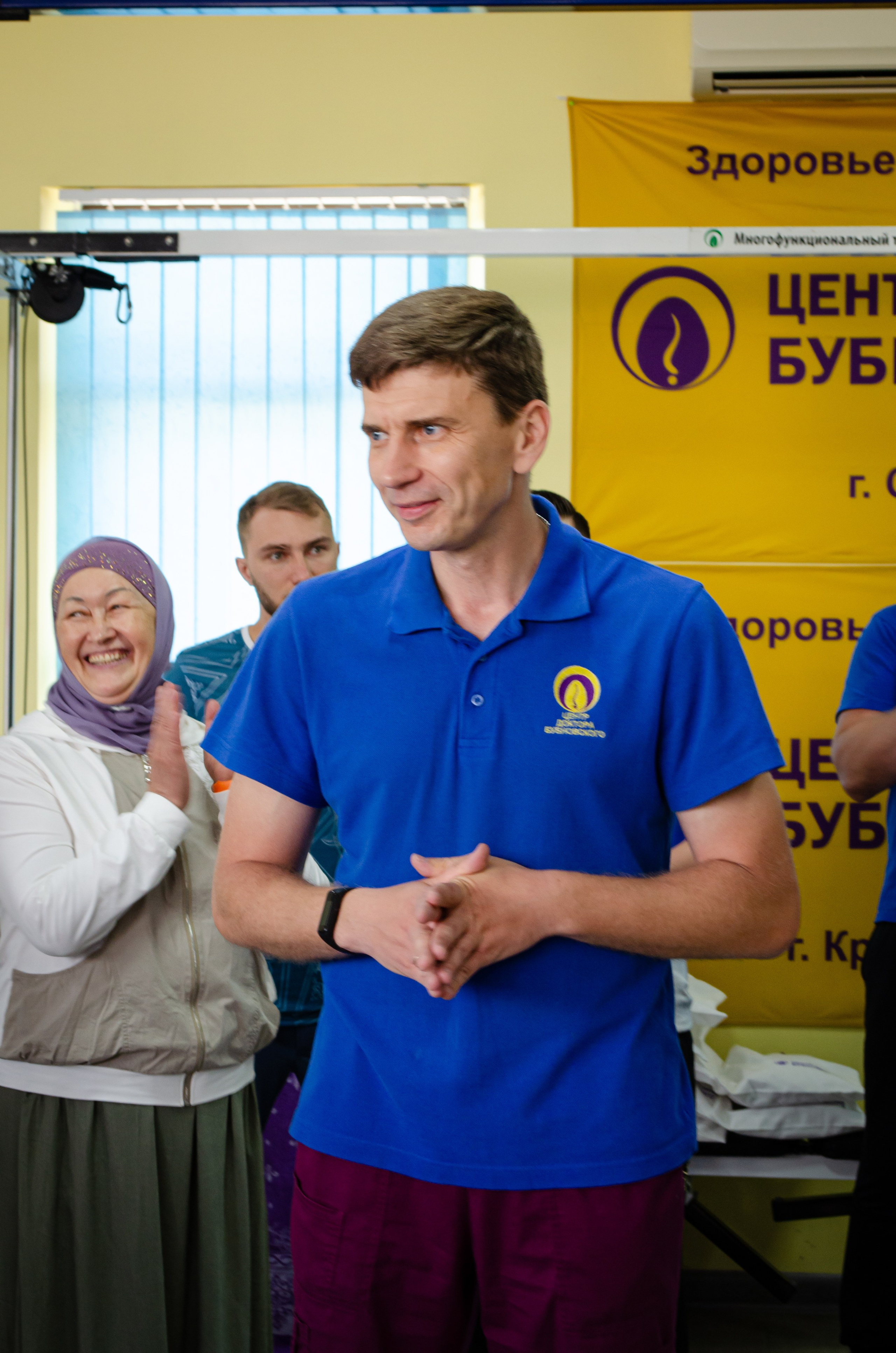 Медицинское спортивное мероприятие. Фотограф