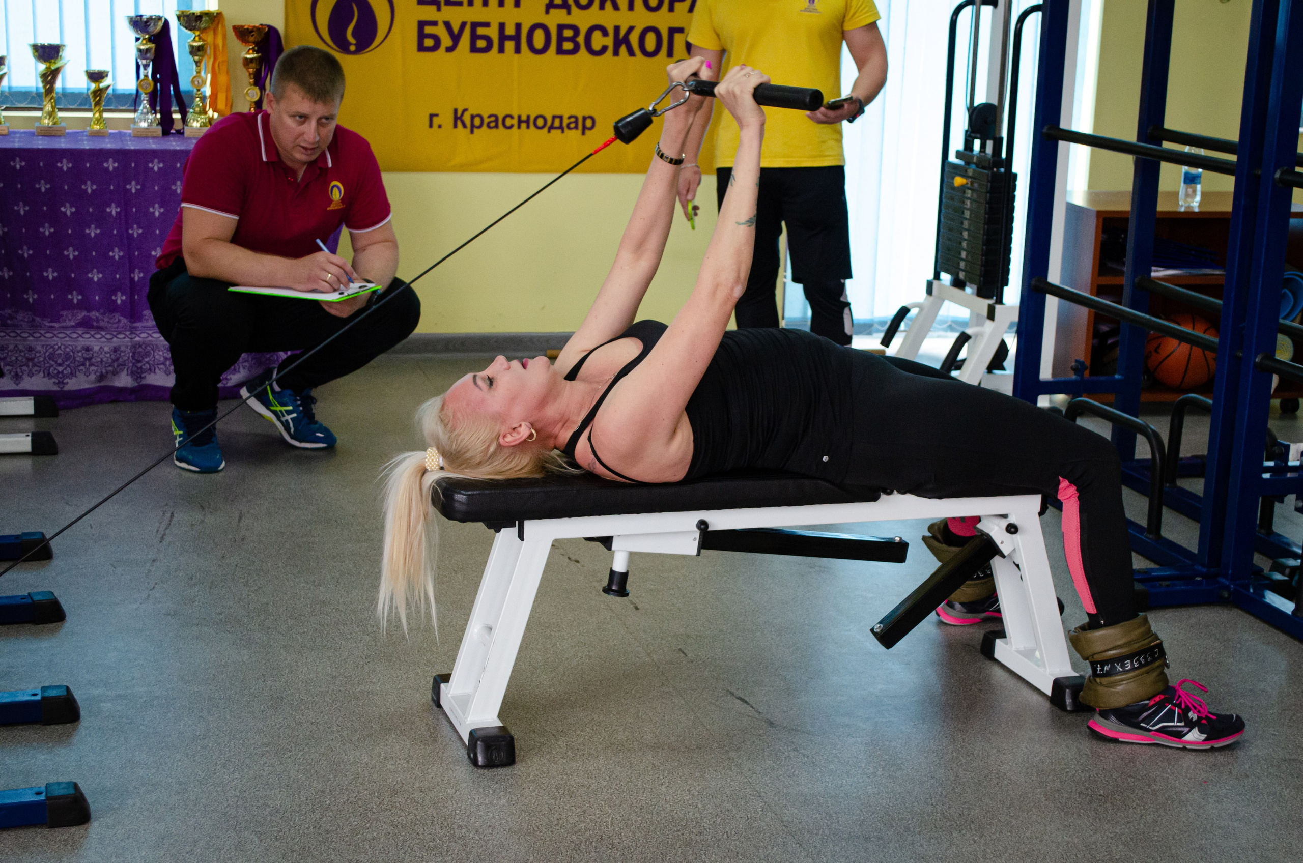 Медицинское спортивное мероприятие. Фотограф