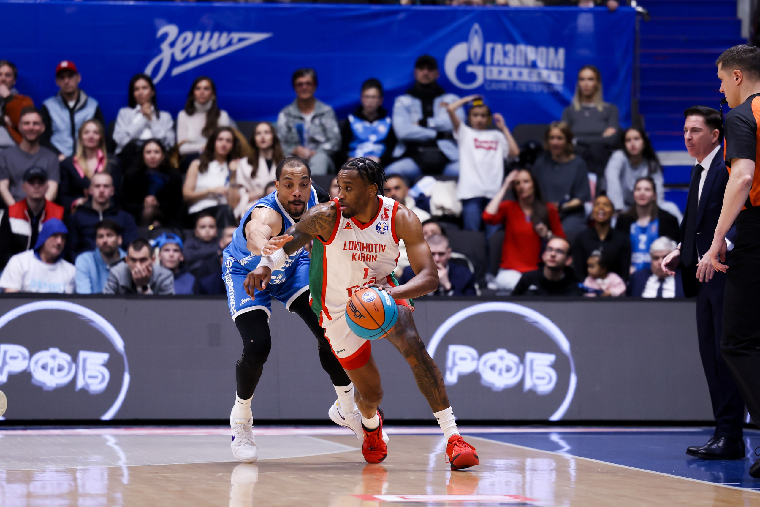 БК Зенит — БК Локомотив-Кубань 07.05.2025. Спортивный и репортажный фотограф Антон Тереханов