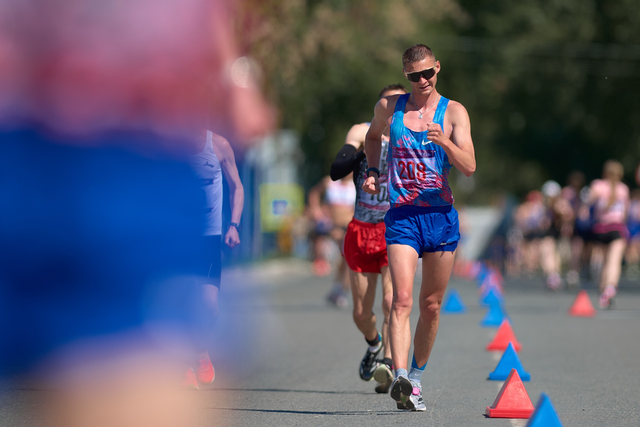Чемпионат России по спортивной ходьбе 2025. Спортивный репортажный фотограф в Ижевске Сергей Мерзляков