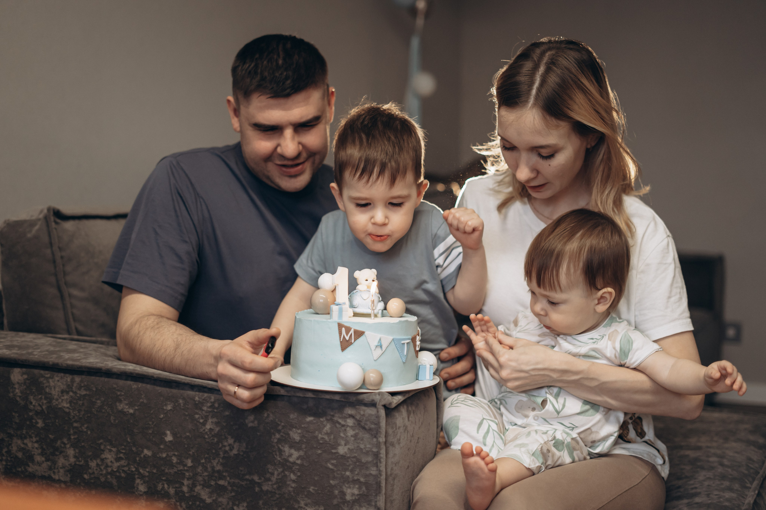 День рождения Матвея. Семейный фотограф в Томске Зарина Азизбаева