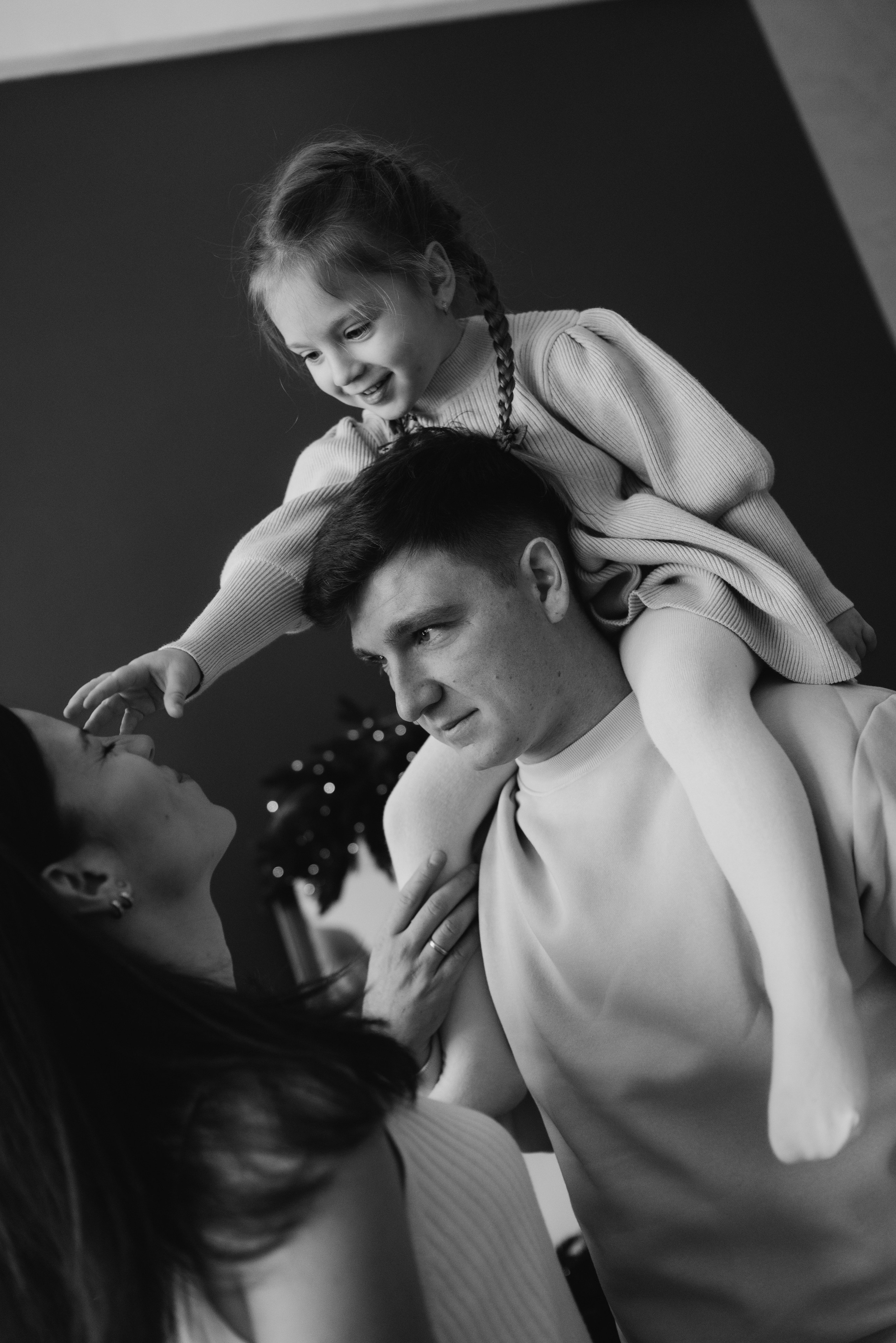 Семейная новогодняя фотосессия. Женский и семейный фотограф в Москве и Красногорске Светлана Левченко