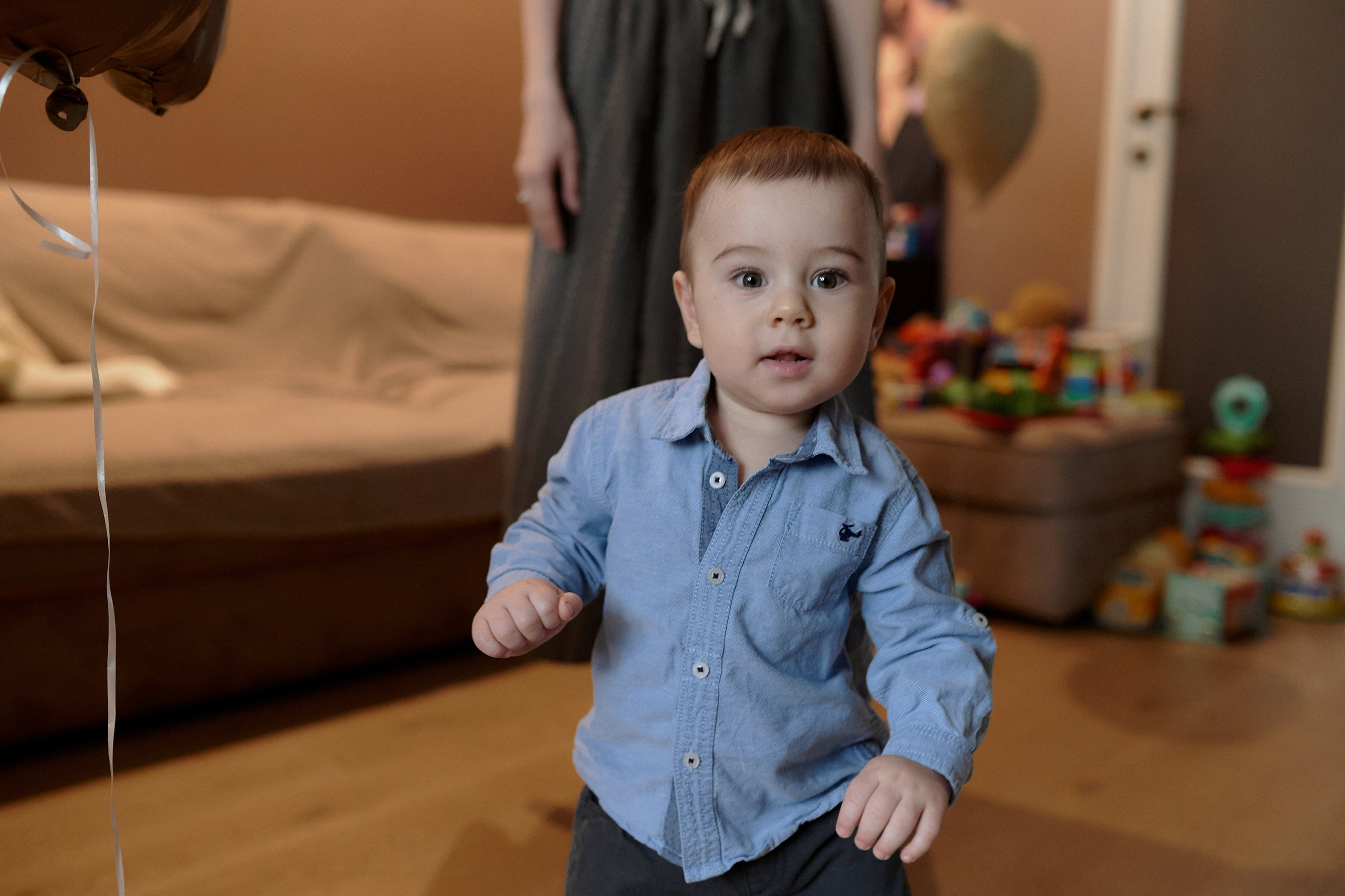 Мише годик (домашнее). Семейный и свадебный lifestyle-фотограф в Москве Мария Петрова