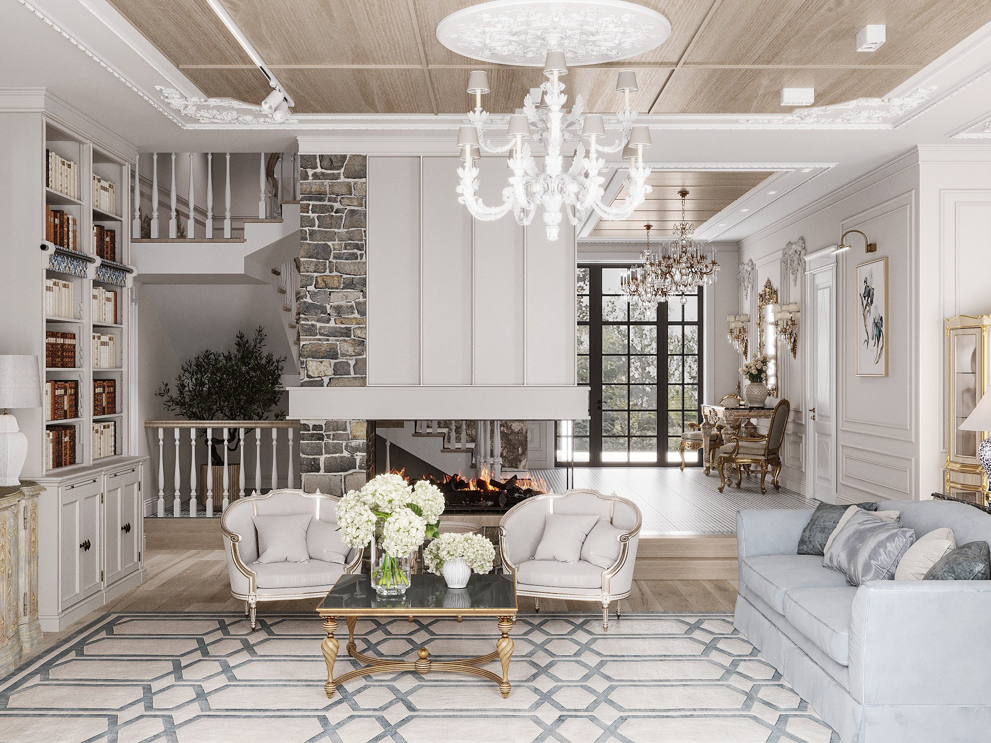 Provence house interior | 400 m² | 2025. 3D Визуализатор Великородная Виктория