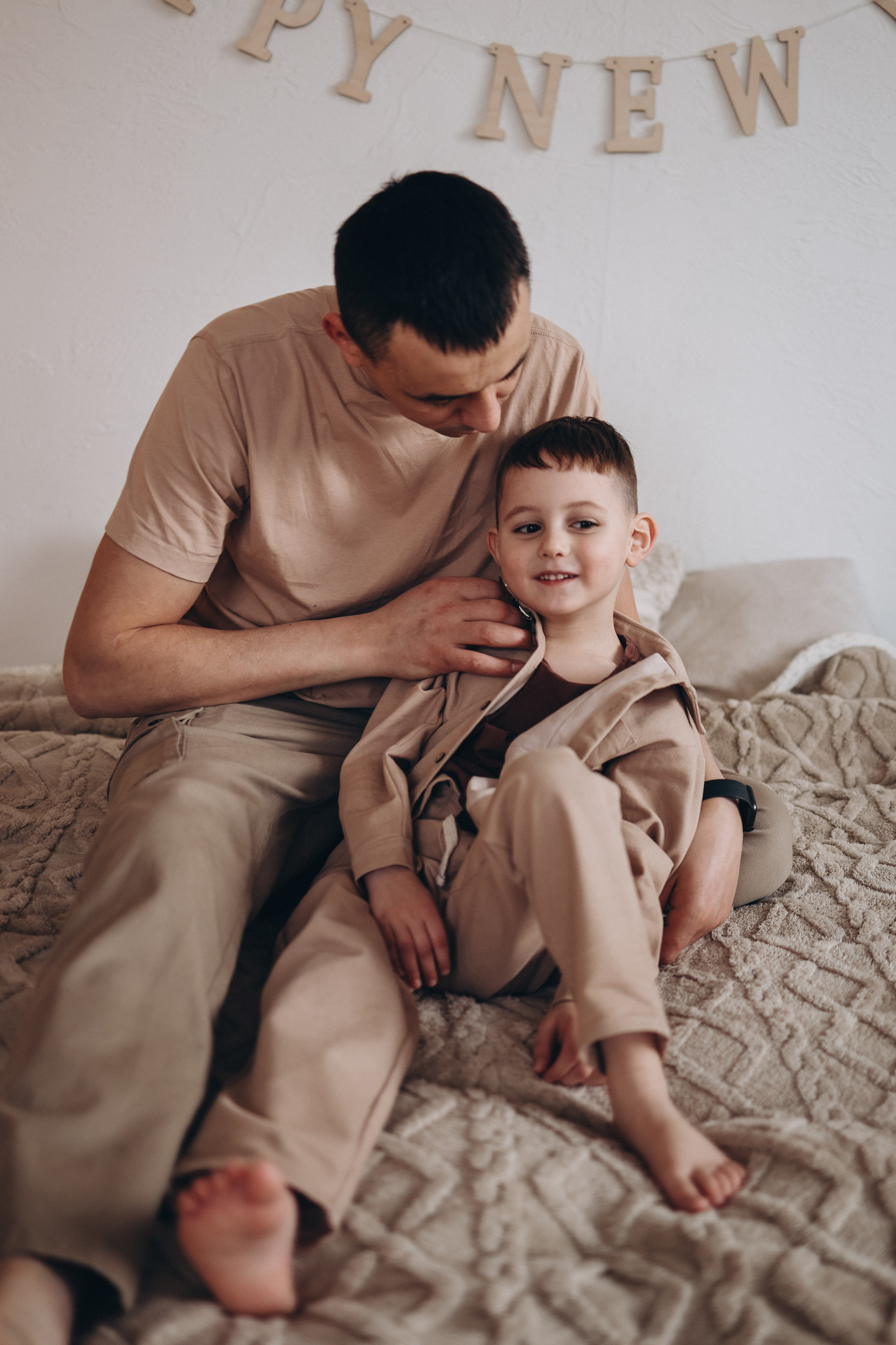 Новогодняя съёмка в студии. Семейный и детский фотограф в Москве Маргарита Сереброва