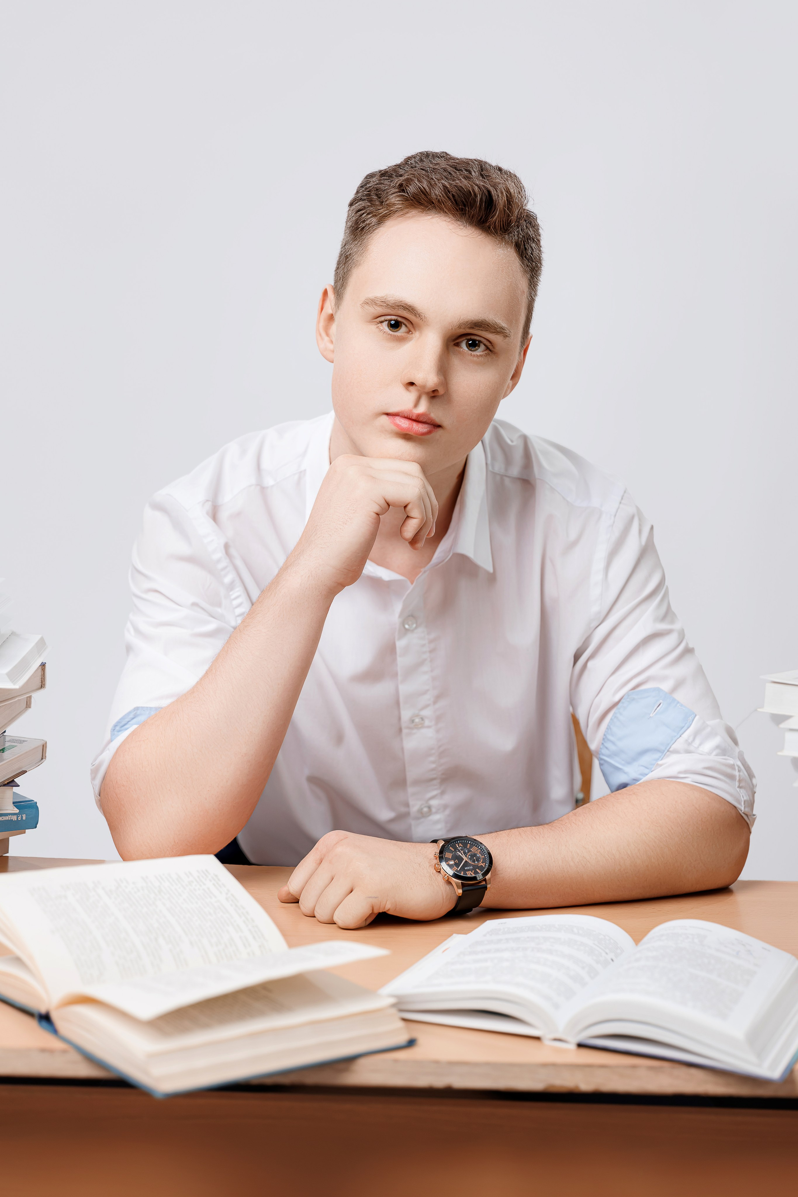 Портреты на однотонном фоне. Семейный и детский фотограф Комина Елена, Власиха, Одинцово