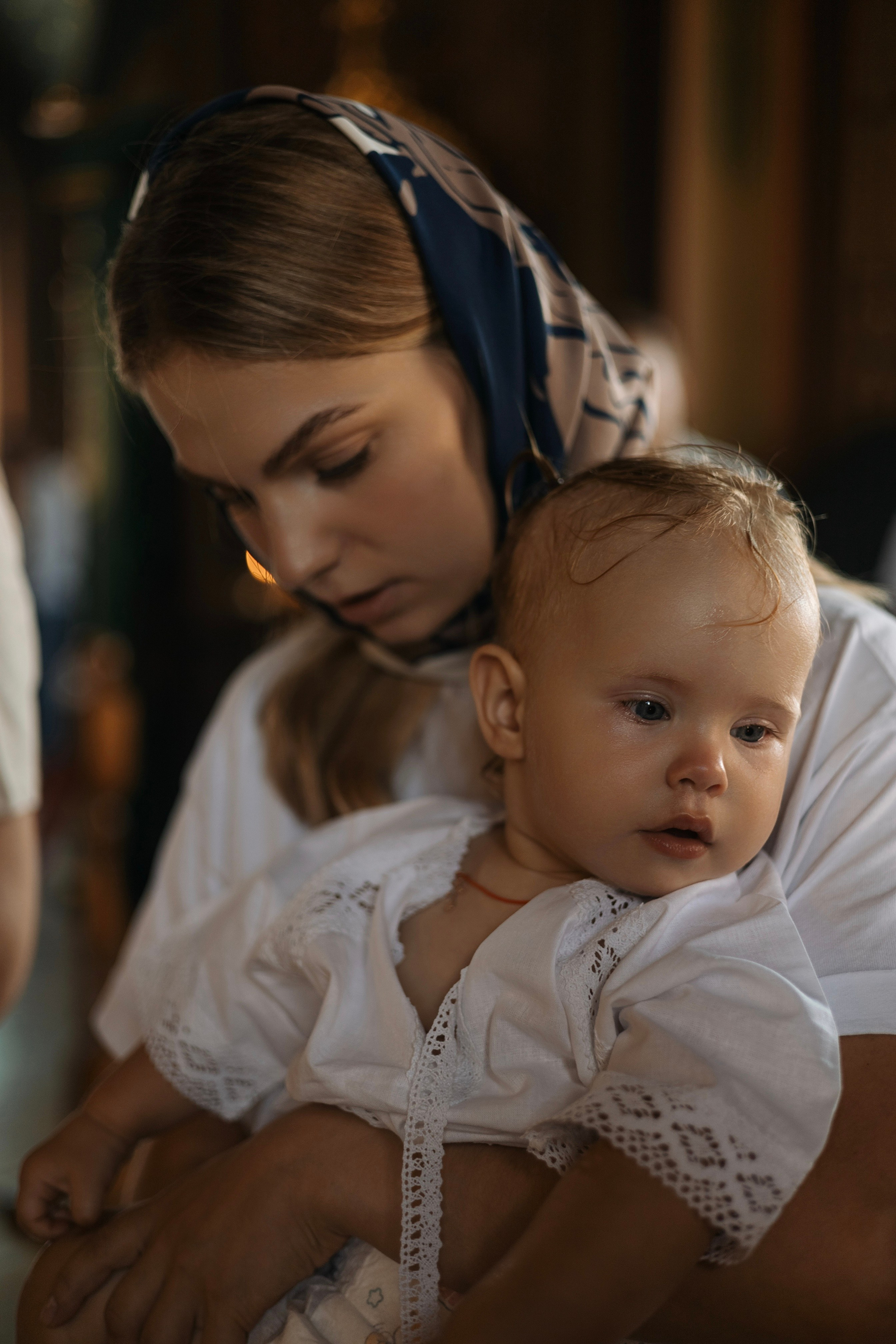 Крещение Варвары. Самый теплый фотограф в Краснодаре Рябоконь Ксения