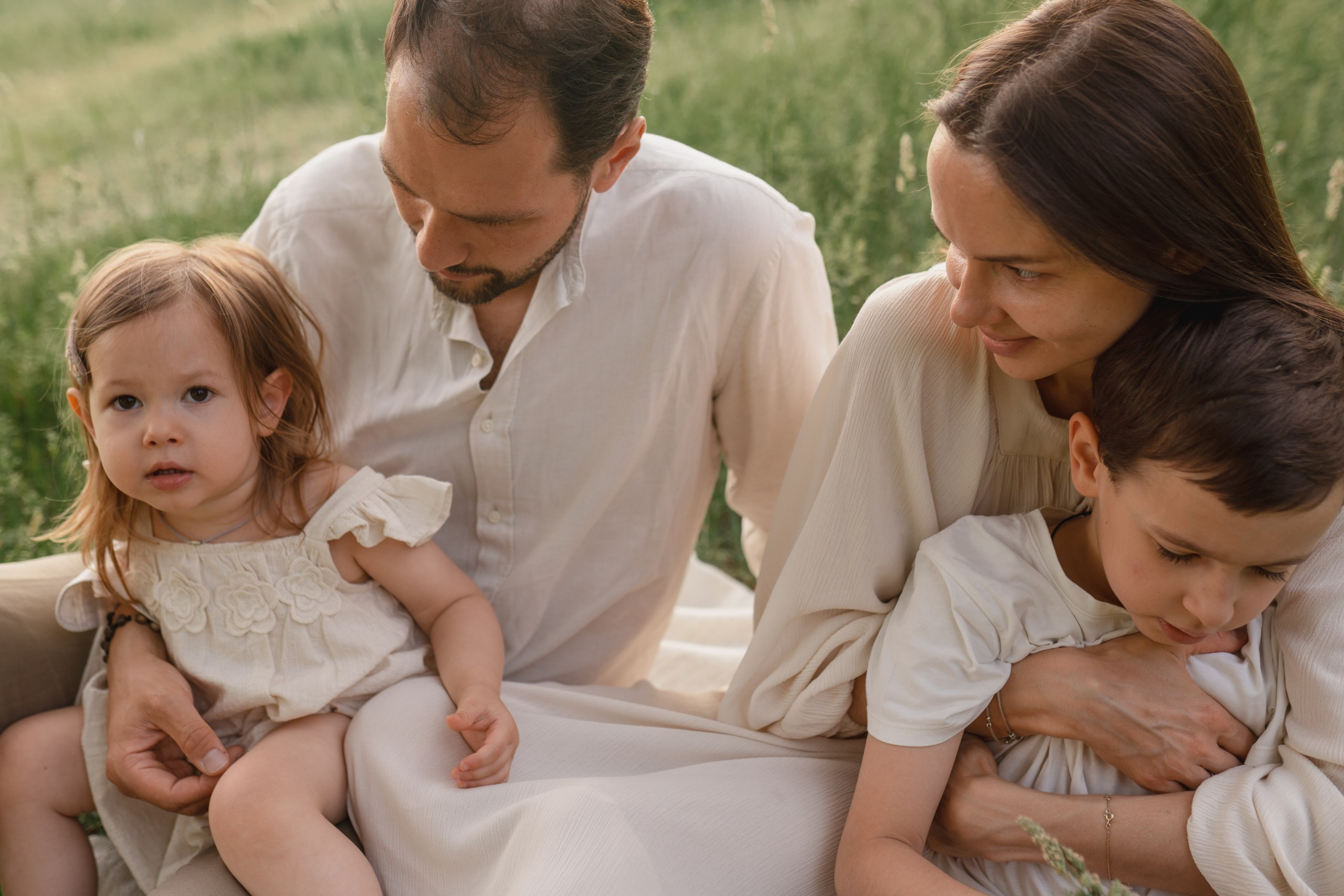 Лена, Сережа, Миша и София. Семейный фотограф в Москве Лилия Лебедева