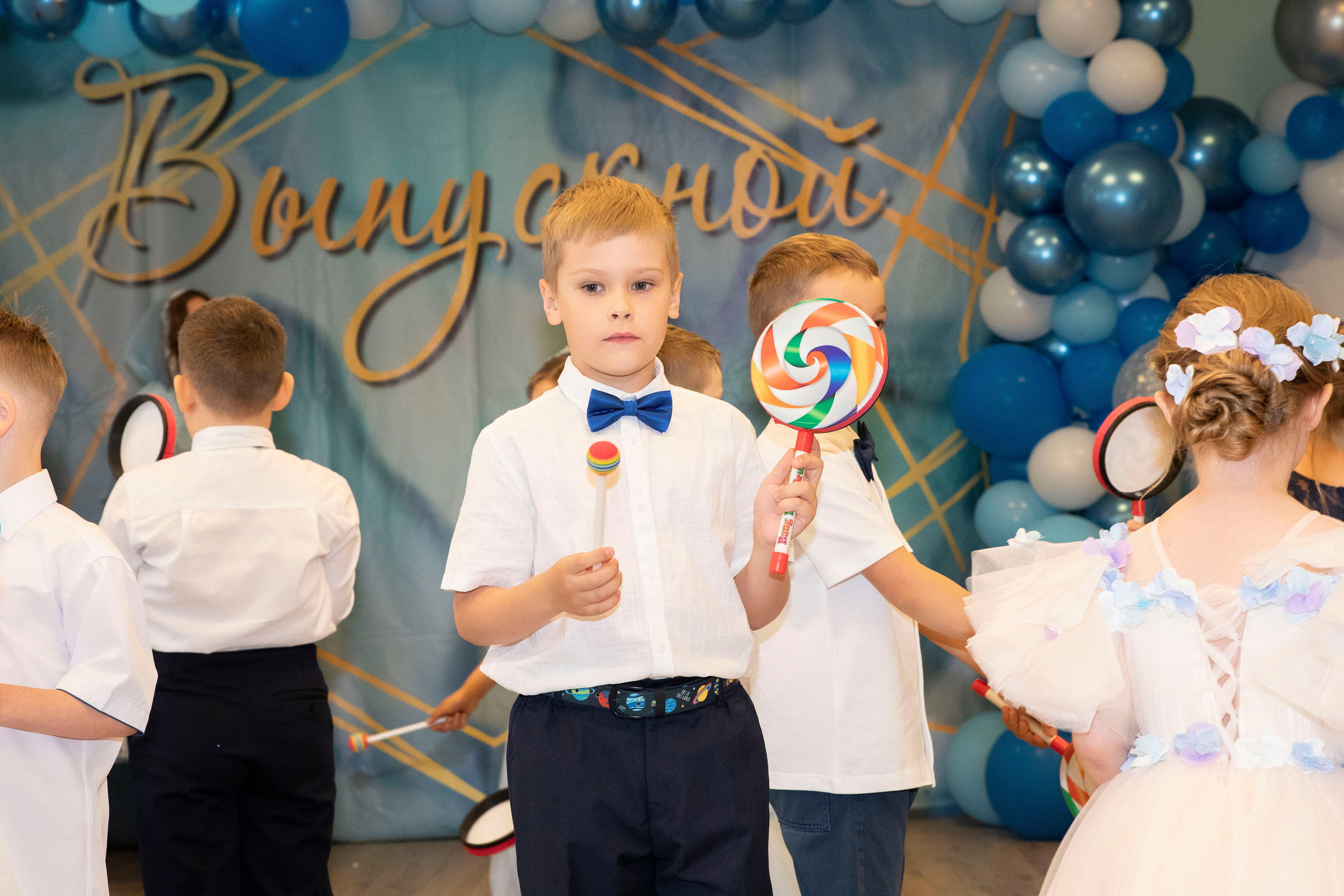 Выпускной 2026 Группа «Бельчата», Детский сад «Солнечный город» № 727. Профессиональный фотограф в Москве | Заказать фотосессию и съемку