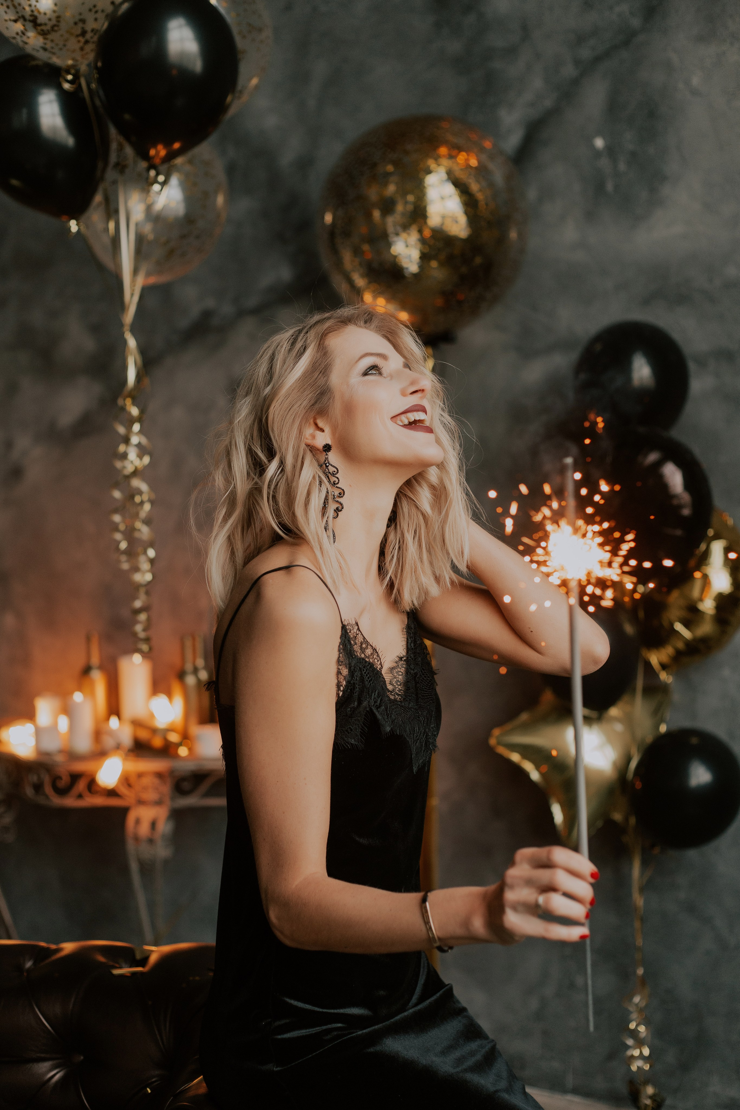 Новогодняя фотосессия «Золото». Выпускные альбомы Натальи Бутко: Новороссийск, Анапа, Геленджик