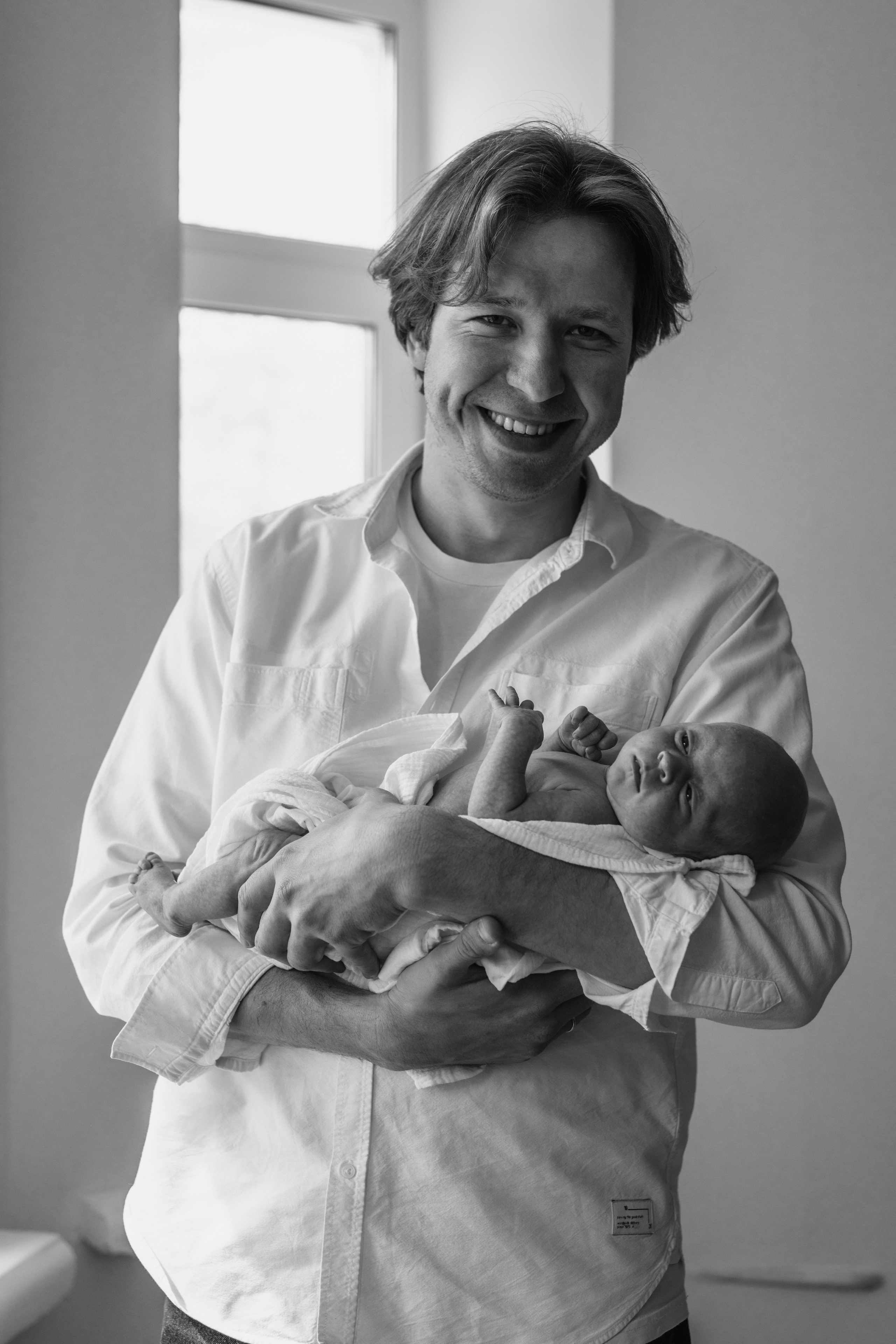 Новорожденный малыш Сева