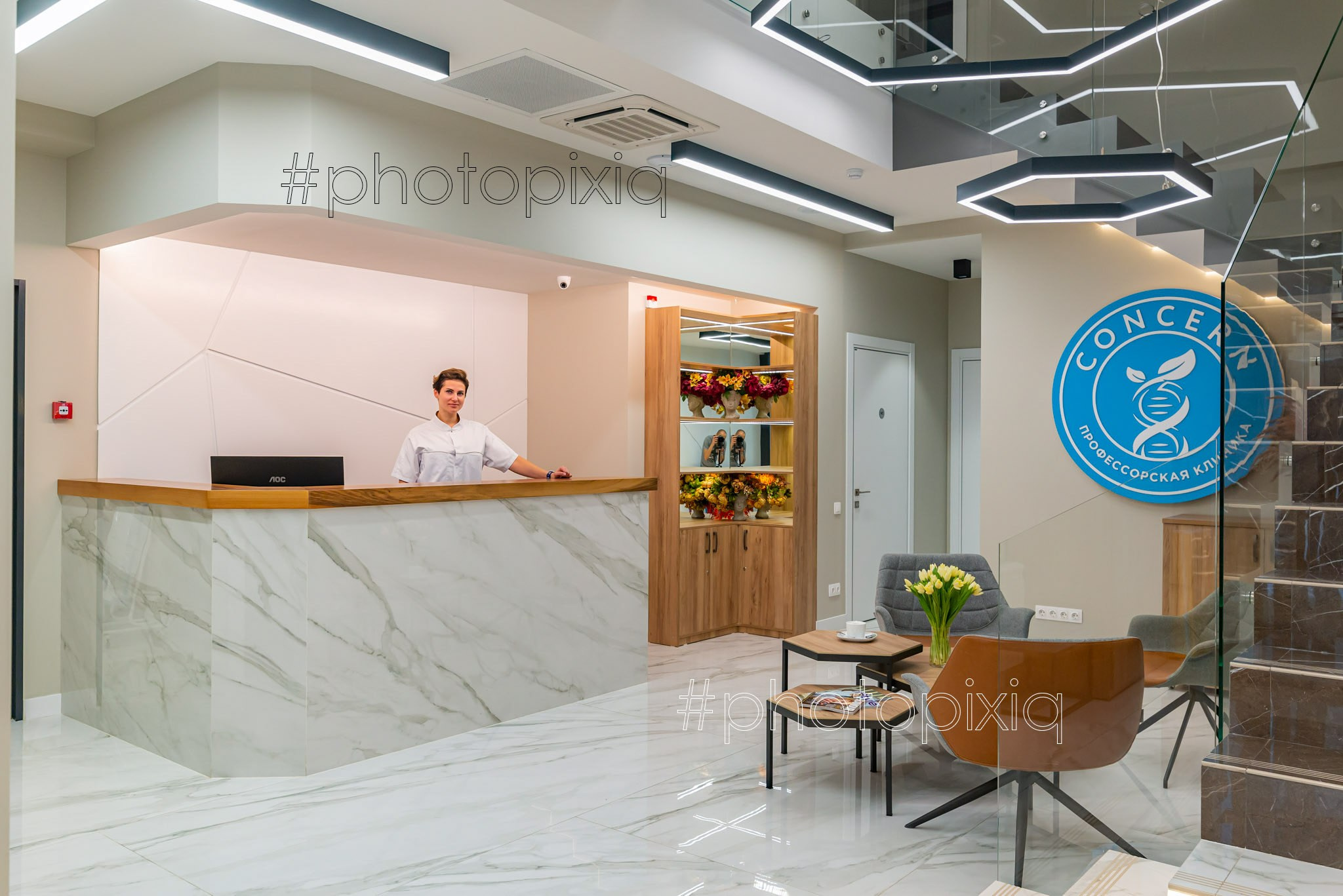 Интерьерная съёмка клиники CONCERN. Интерьерная съёмка и виртуальные туры — Интерьерный фотограф Кузнецов Сергей (photopixiq)