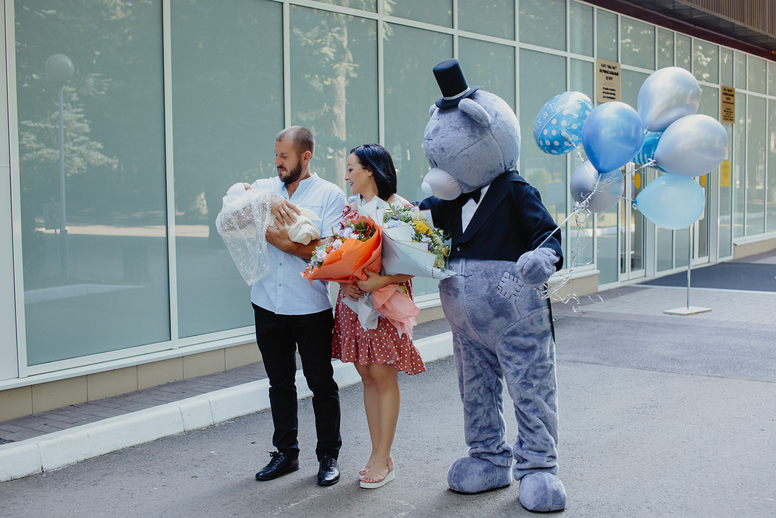 Выписка с роддома. Свадебный и семейный фотограф/видеограф в Краснодаре Наталья Осинская