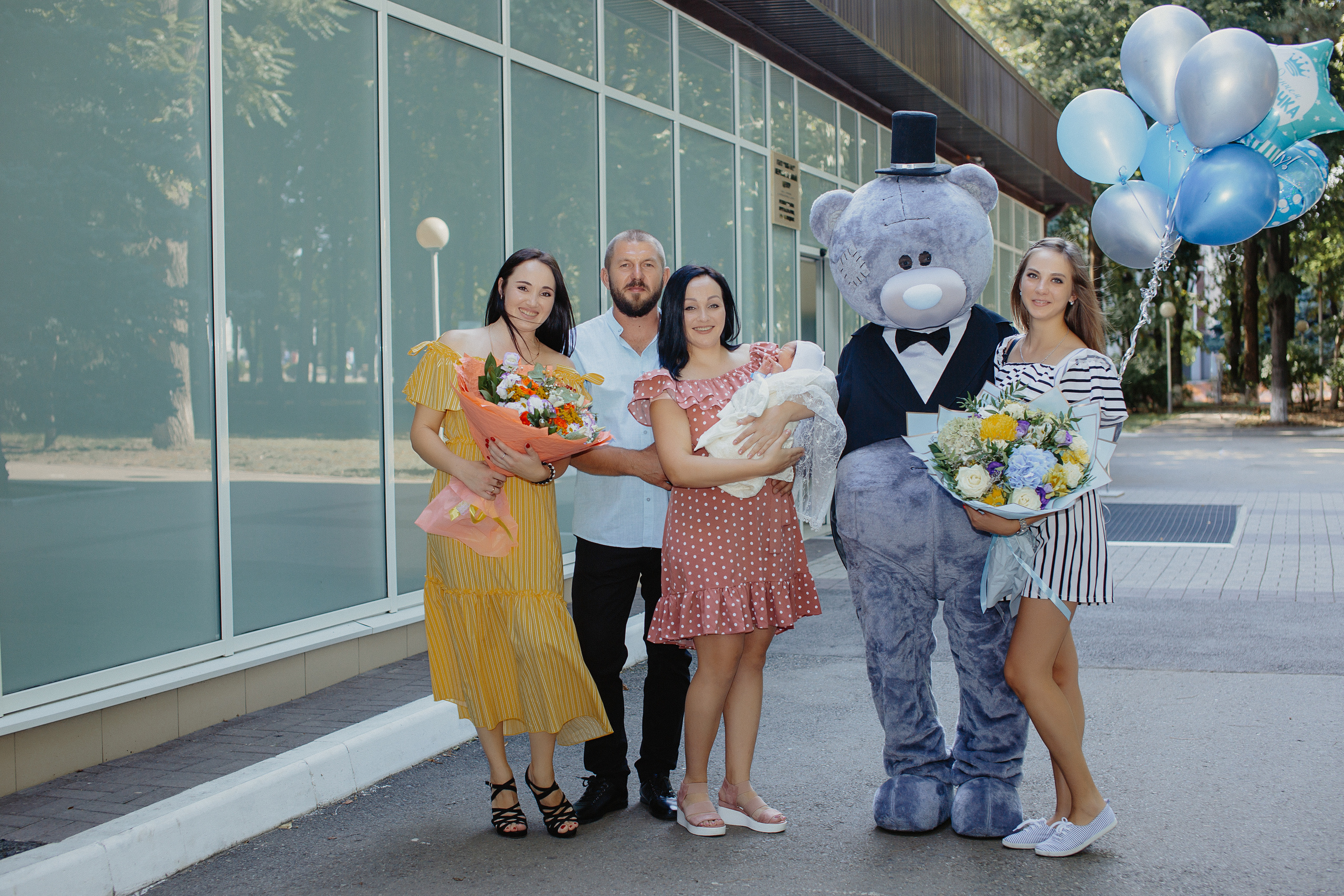Выписка с роддома. Свадебный и семейный фотограф/видеограф в Краснодаре Наталья Осинская