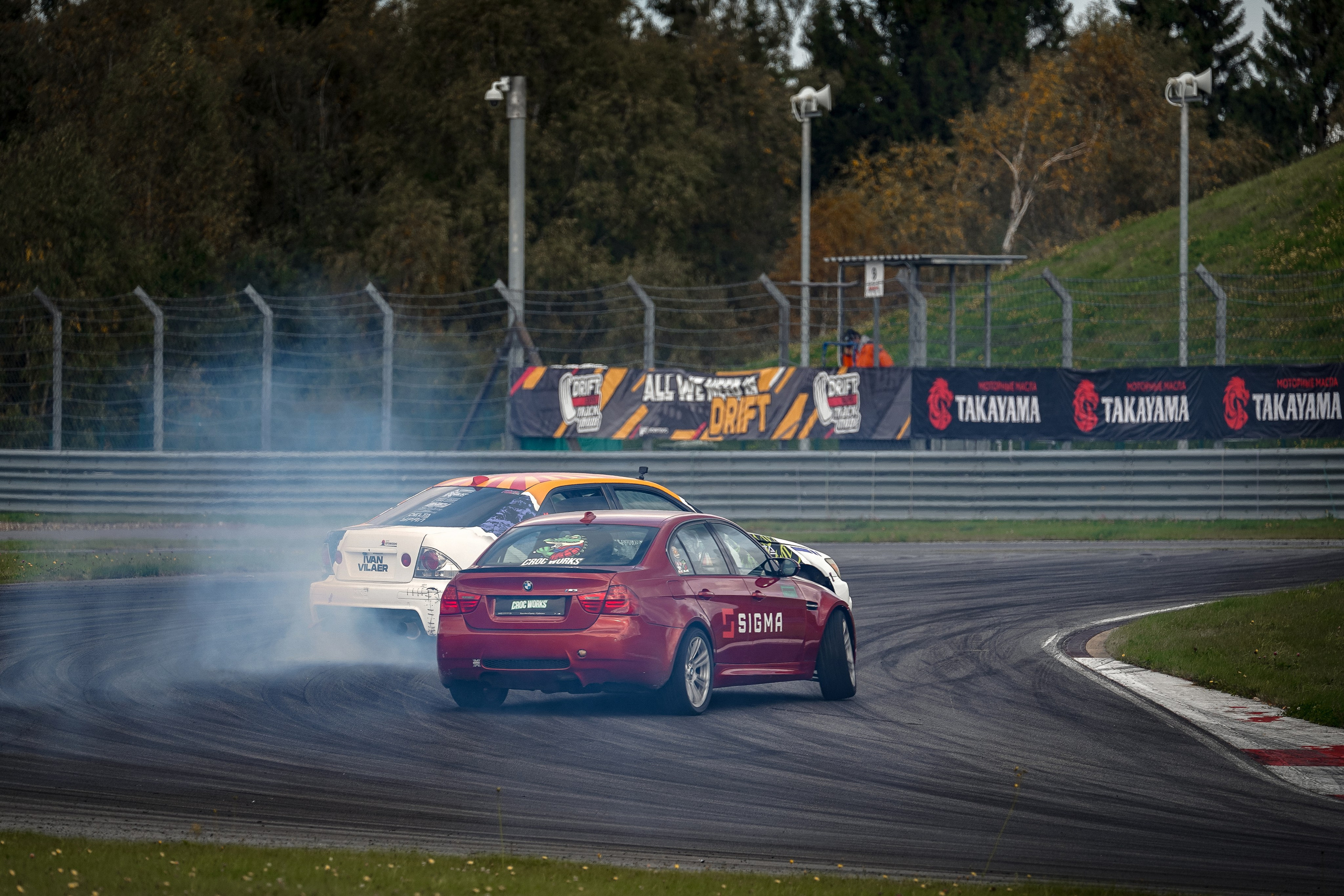 Дрифт Экспо Трек Moscow Raceway. Yaratezza production