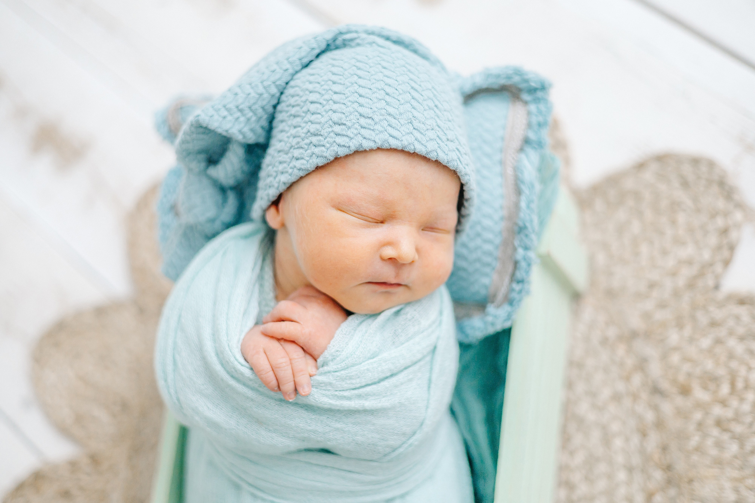 Захар, 6 дней. Фотограф новорождённых в Йошкар-Оле Ильмира Сидоркина