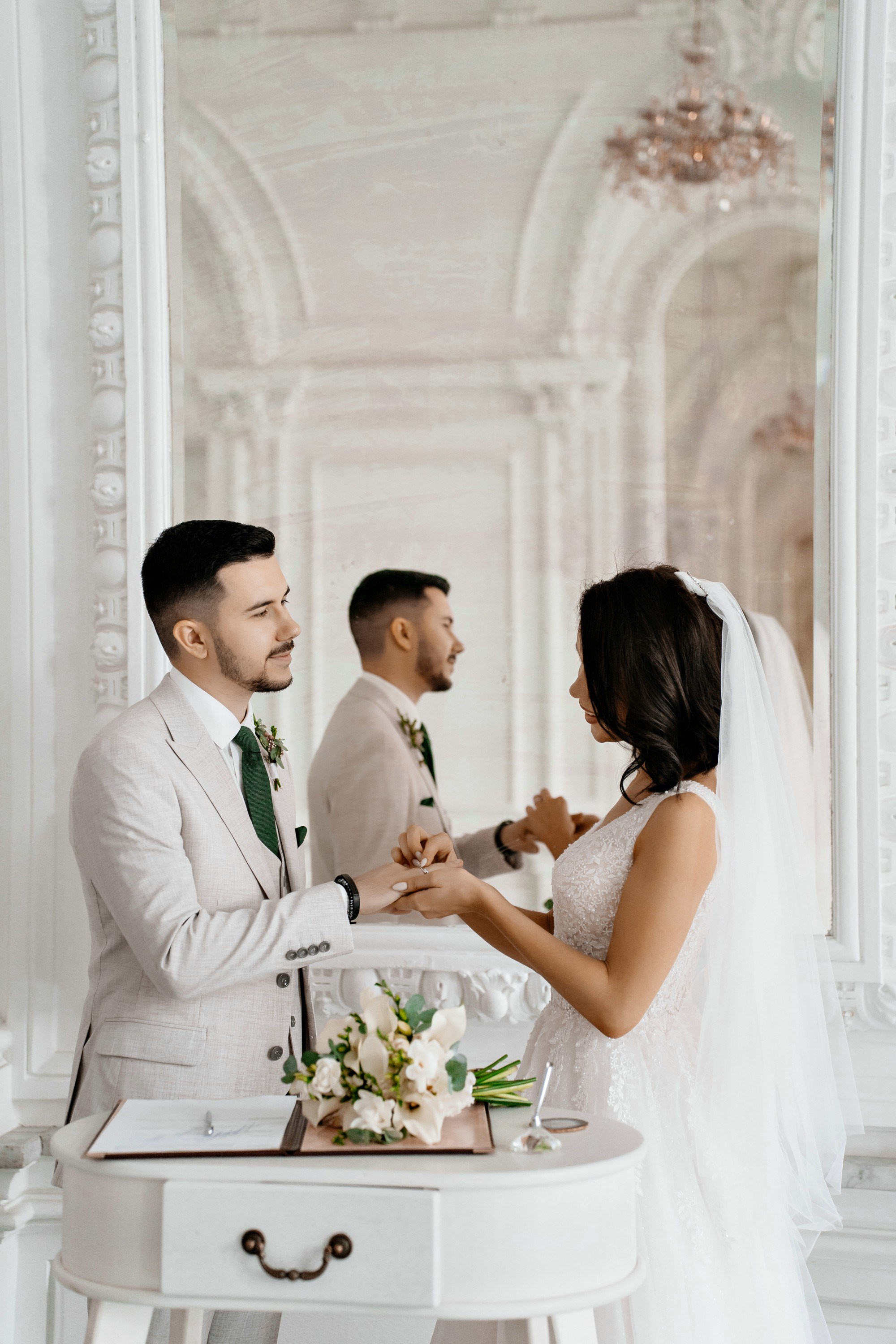 Регистрация брака в особняке Спиридонова. Свадебный и семейный фотограф в Москве Светлана Зоткина