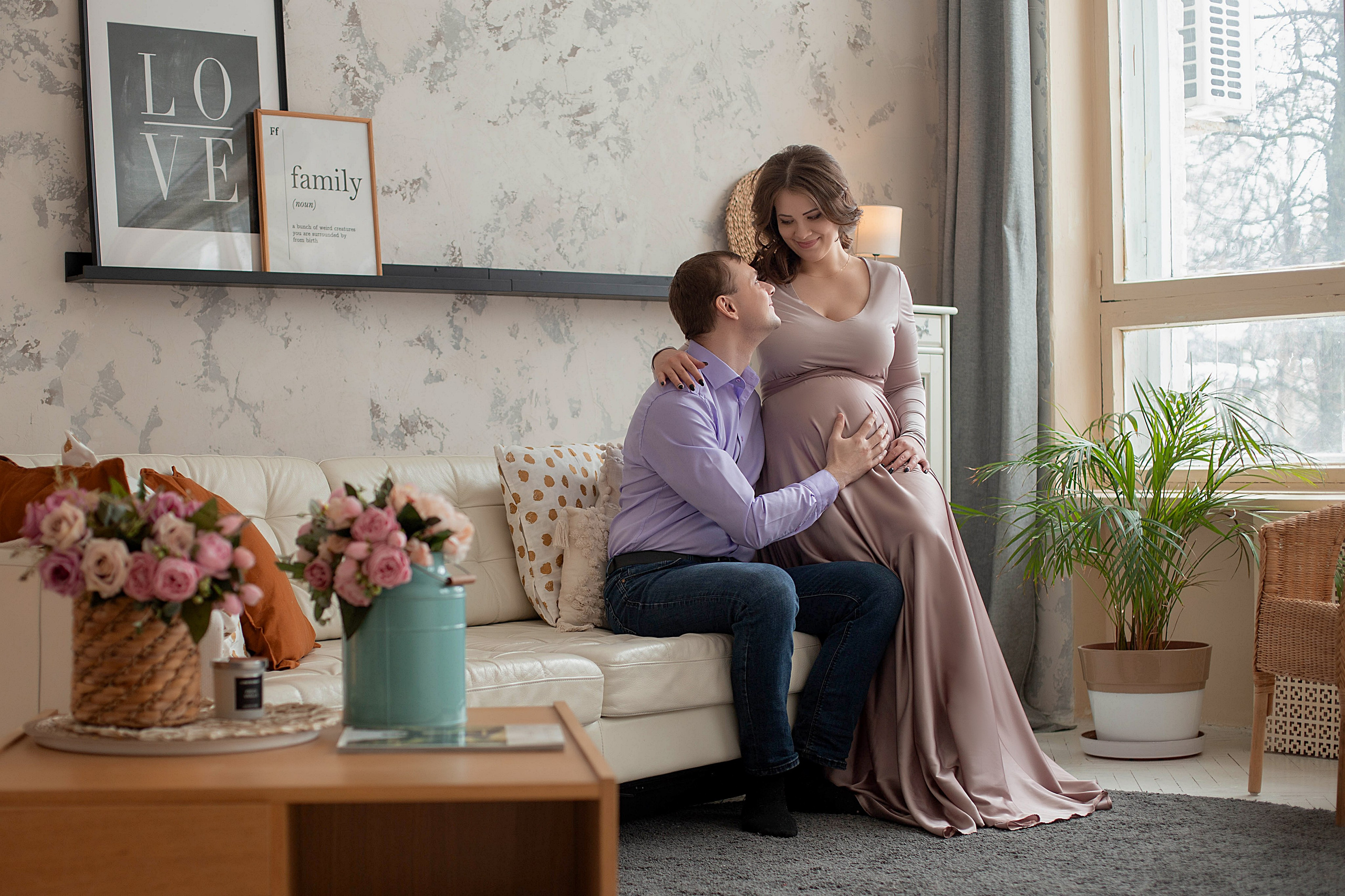 Семьи, беременность. Фотограф Ирина Зверева