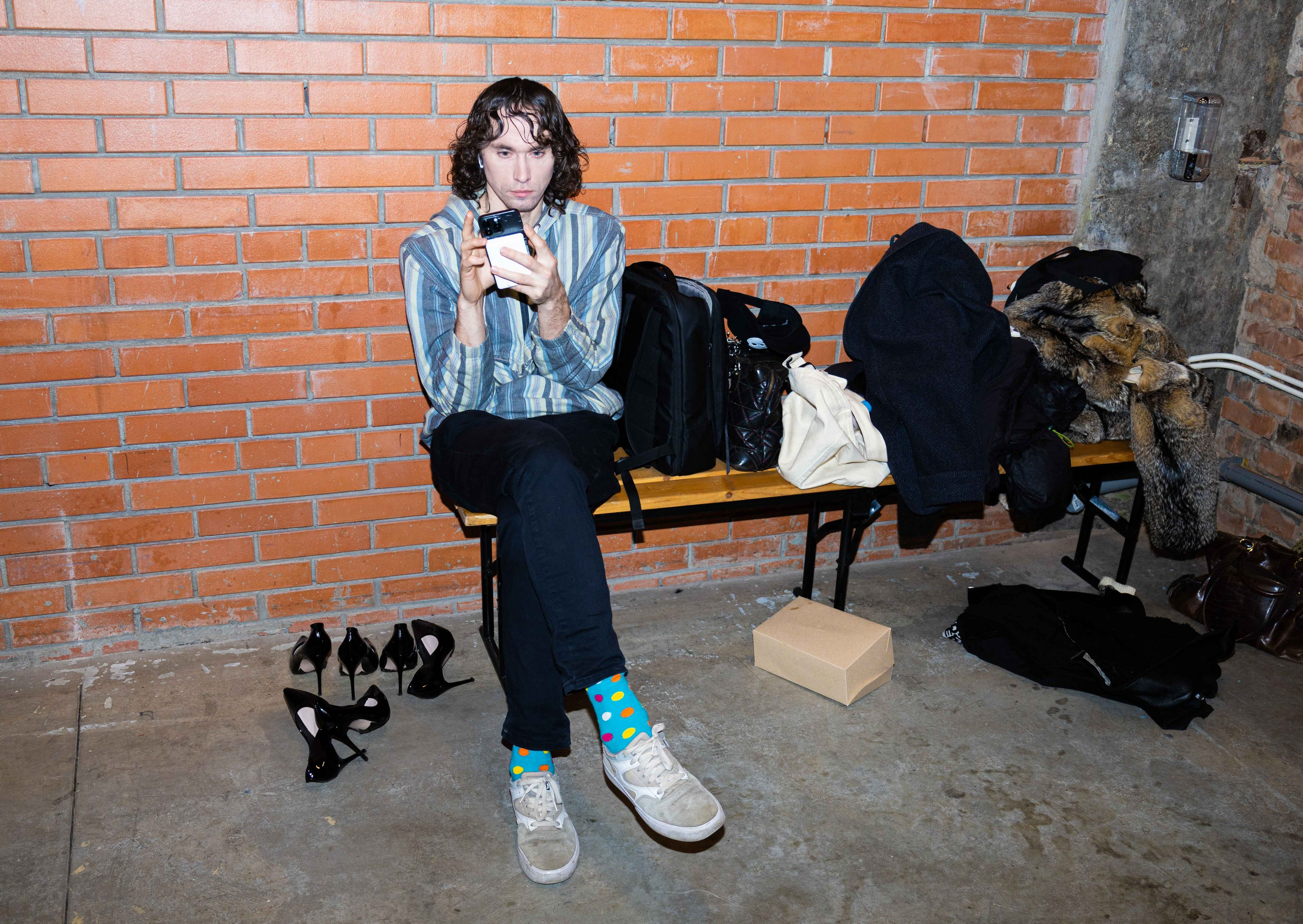 Auxi Backstage. VICTORIA SHU