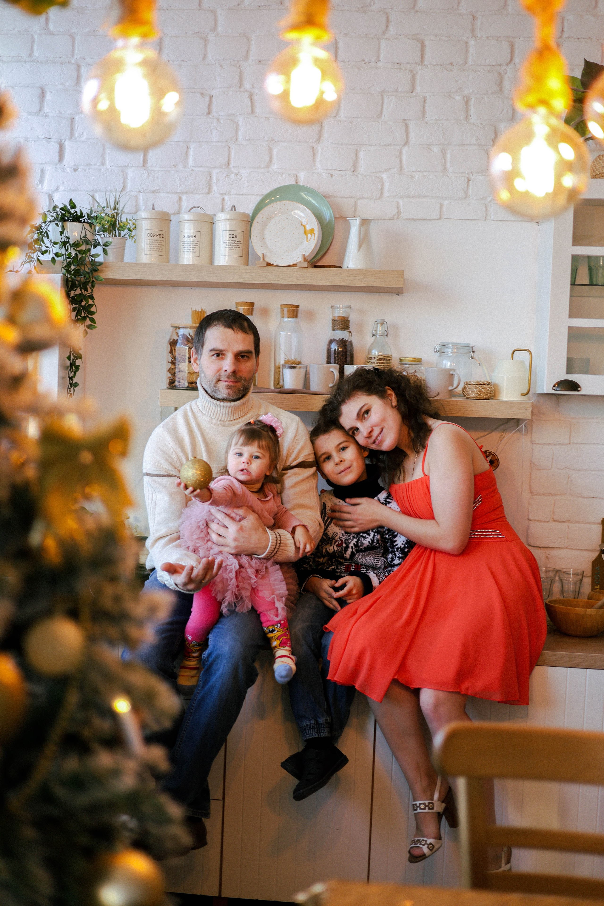 Новогодняя история «Нелля и ее семья». Фотограф в Москве Анастасия Калинина