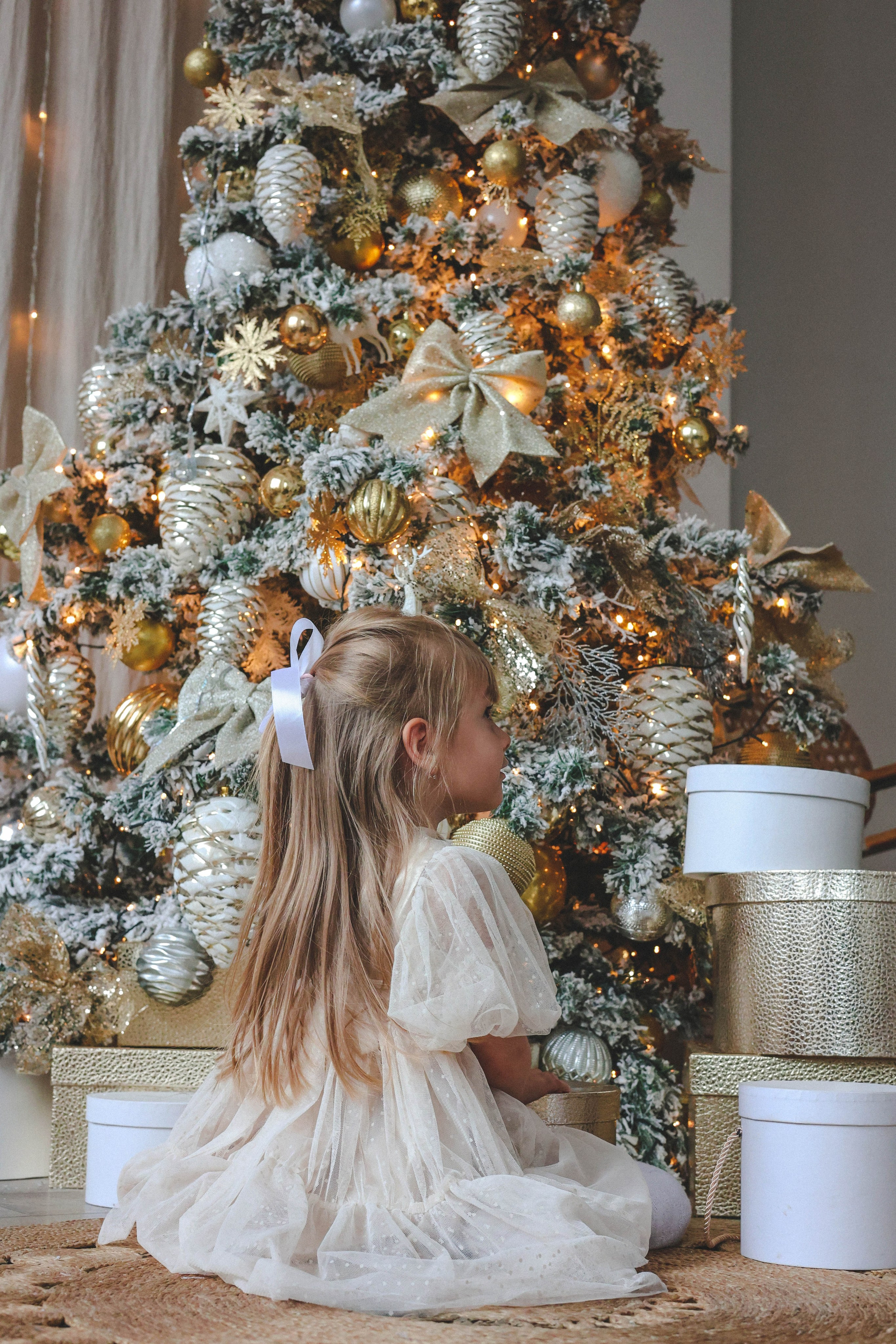 Новогодняя история «Кира и ее семья». Фотограф в Москве Анастасия Калинина