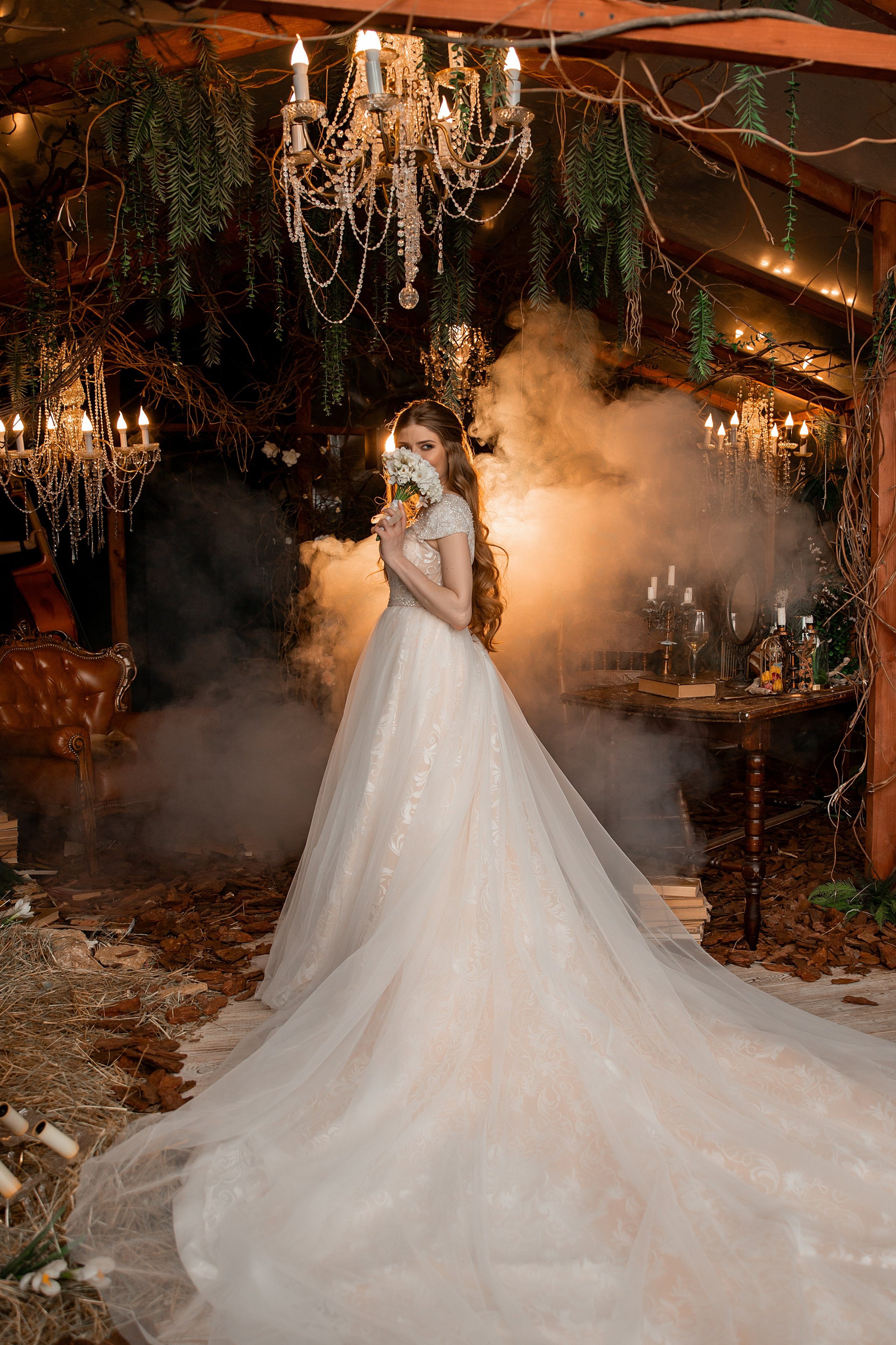 Свадебная история в фотозале Теплица. Семейный и индивидуальный фотограф в Ростове-на-Дону