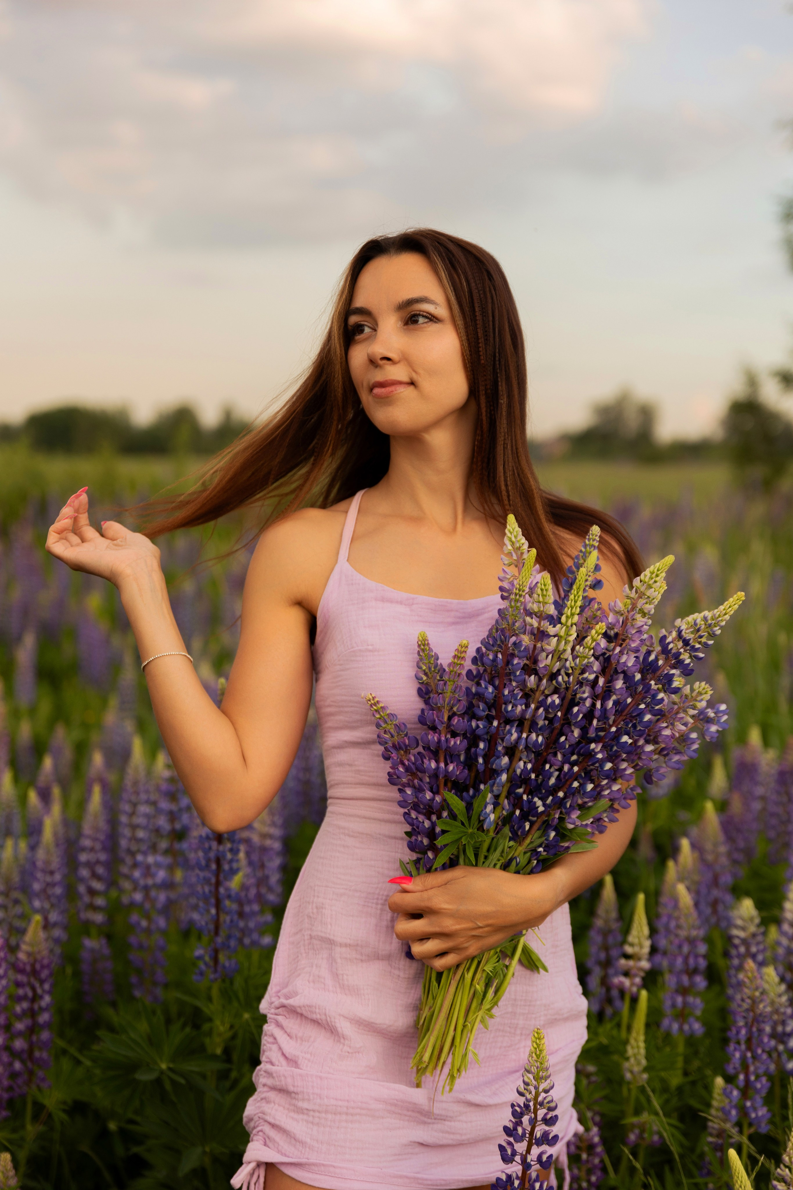 Фотосессия с люпинами. Семейный и свадебный фотограф в Санкт-Петербурге Татьяна Швыкова