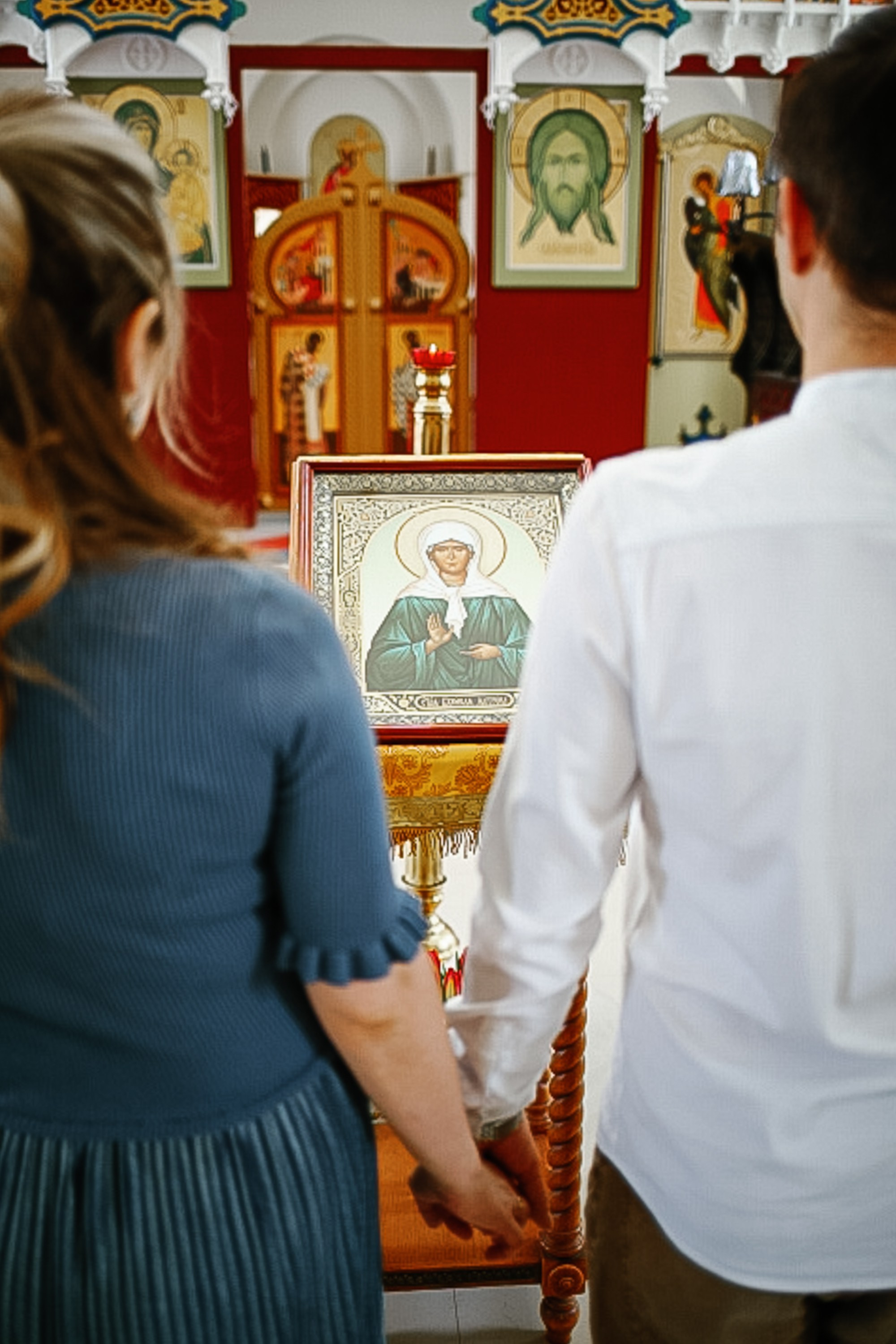 Венчание семейной пары