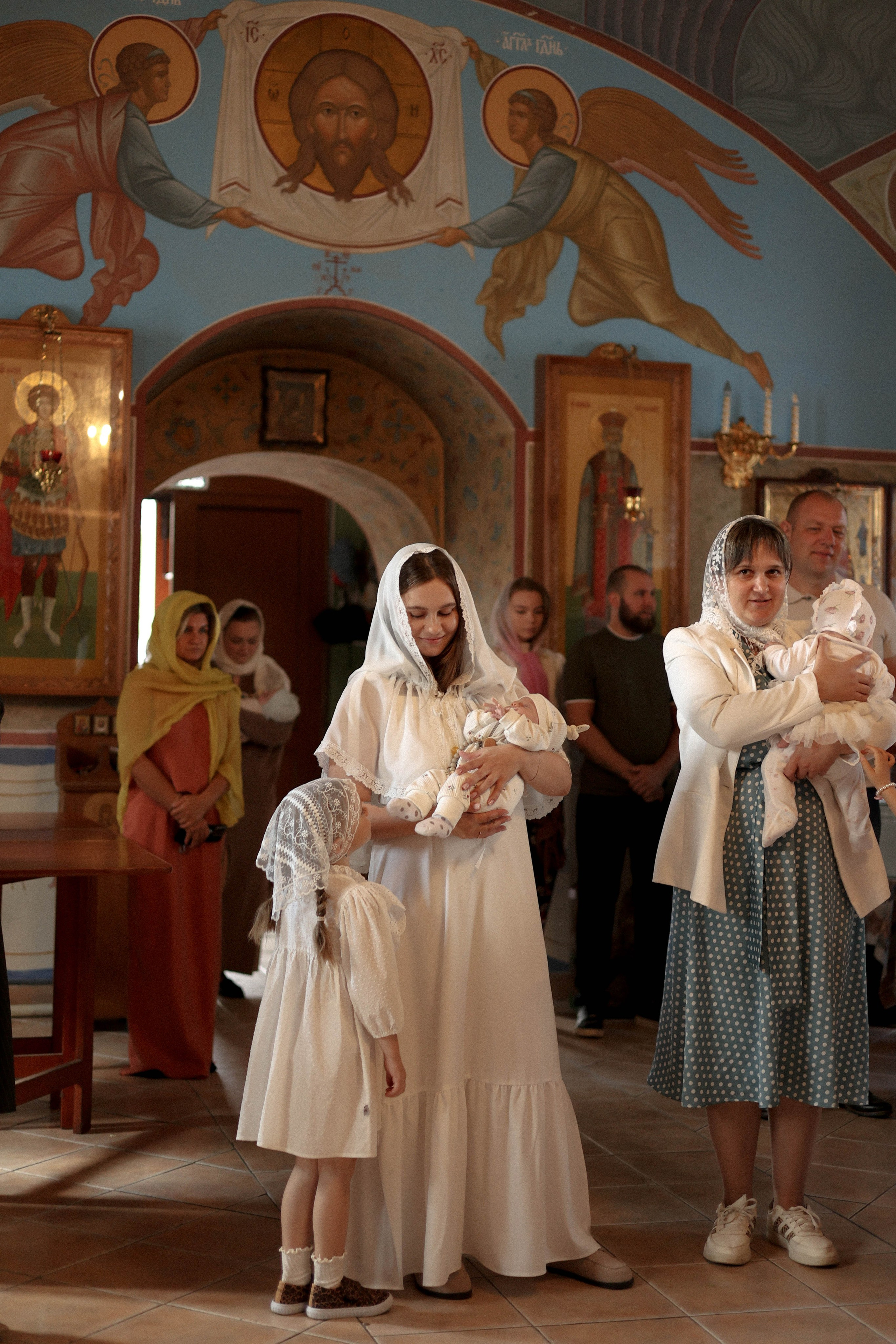 Крещение Софии. Фотограф Анастасия Кувшинова Москва