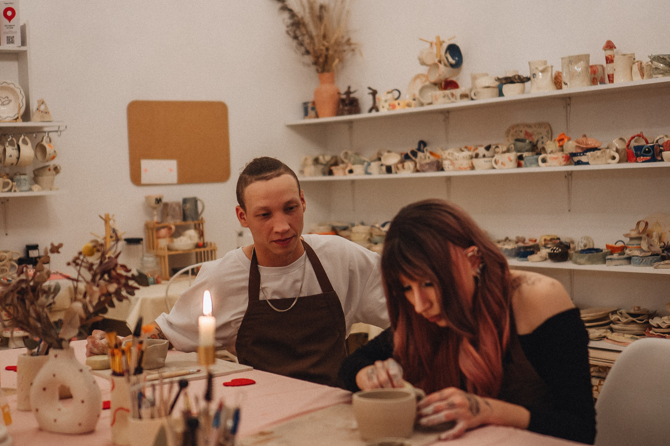 СВИДАНИЕ В ГОНЧАРНОЙ МАСТЕРСКОЙ. Профессиональный фотограф, Санкт-Петербург — Виктория Богомолова