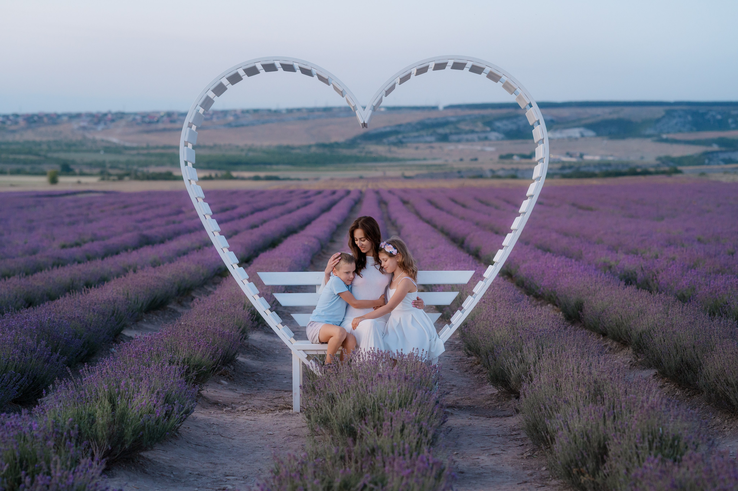 Фотосессия в лавандовом поле. Фотограф Симферополь Крым Ольга Топоривская