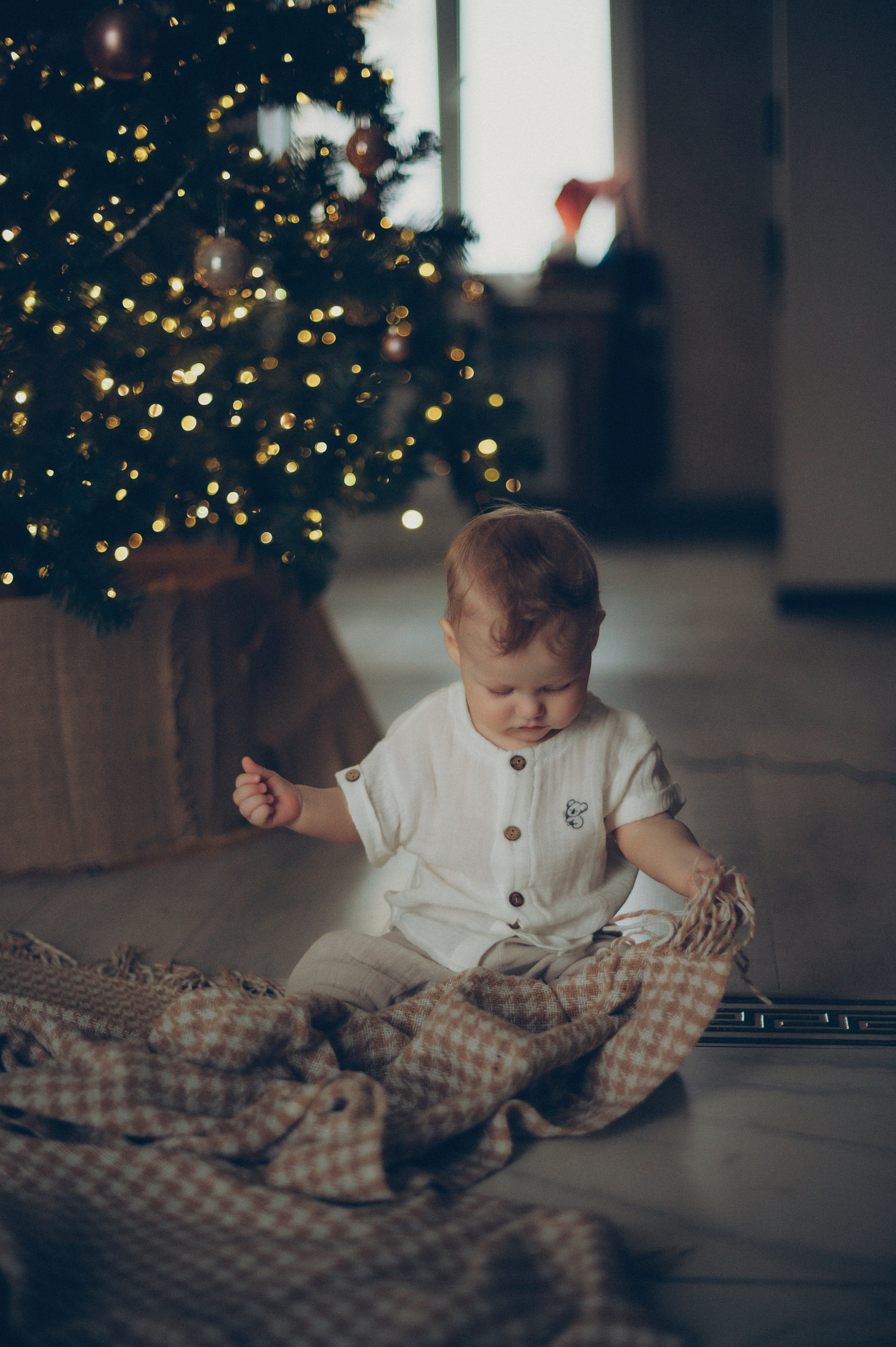 Лева, Жанна и Владимир (новогодняя домашняя). Фотограф, г. Лесной Свердловской области