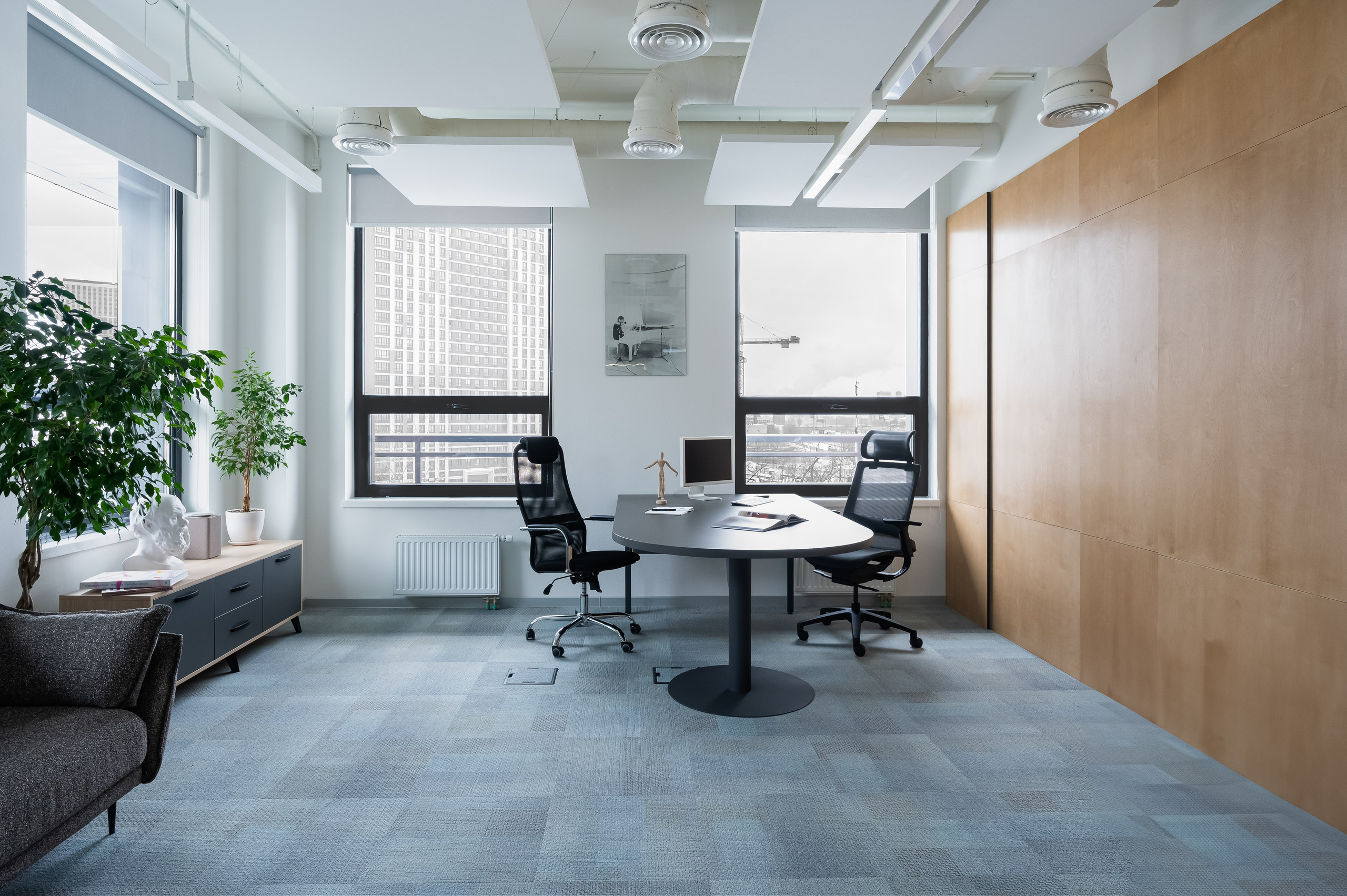 Реализованный проект офиса. Интерьерный Фотограф Москва Криста FLY Труфанова