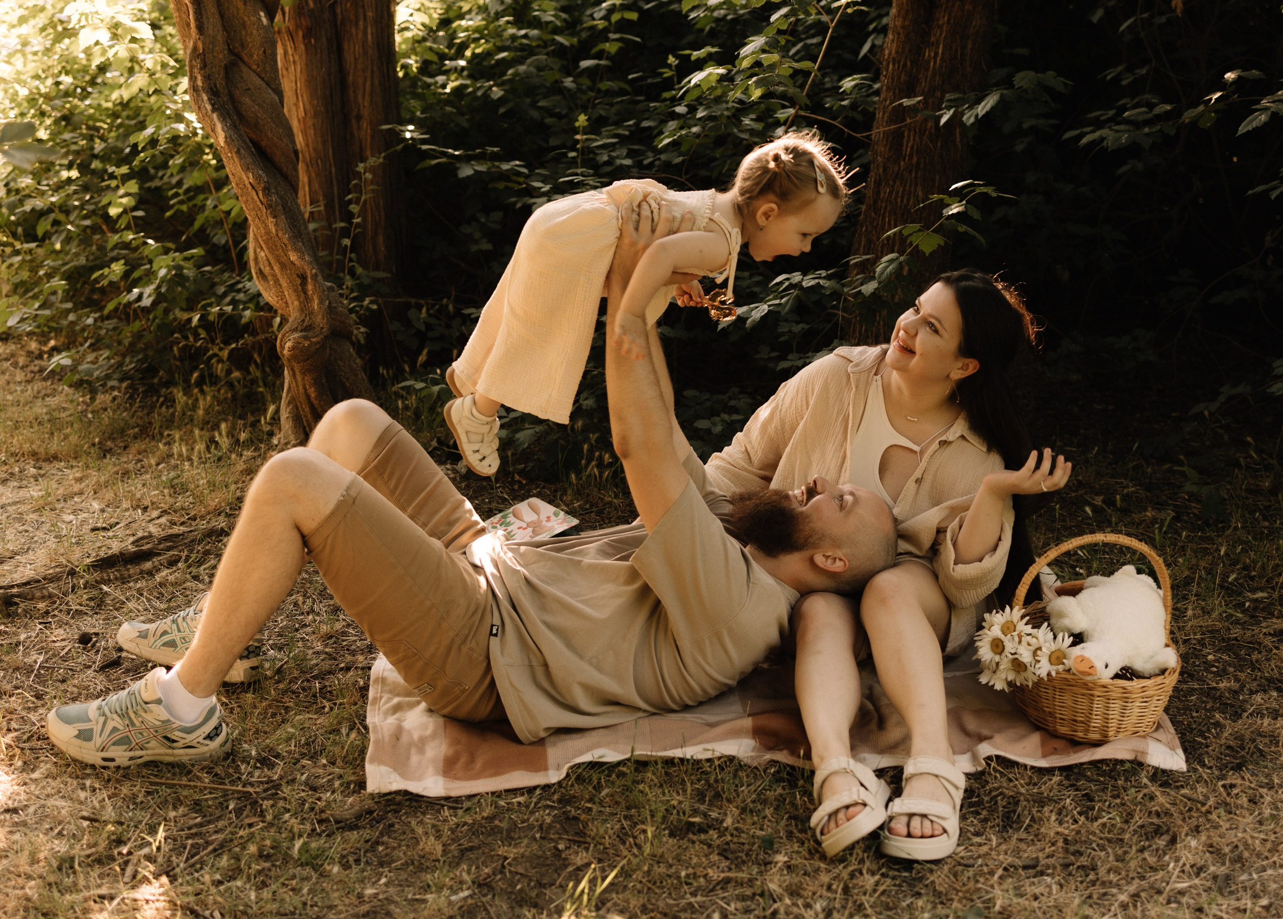 К двум годам Машули — дендрарий. Семейный фотограф в Краснодаре Храмова Анна