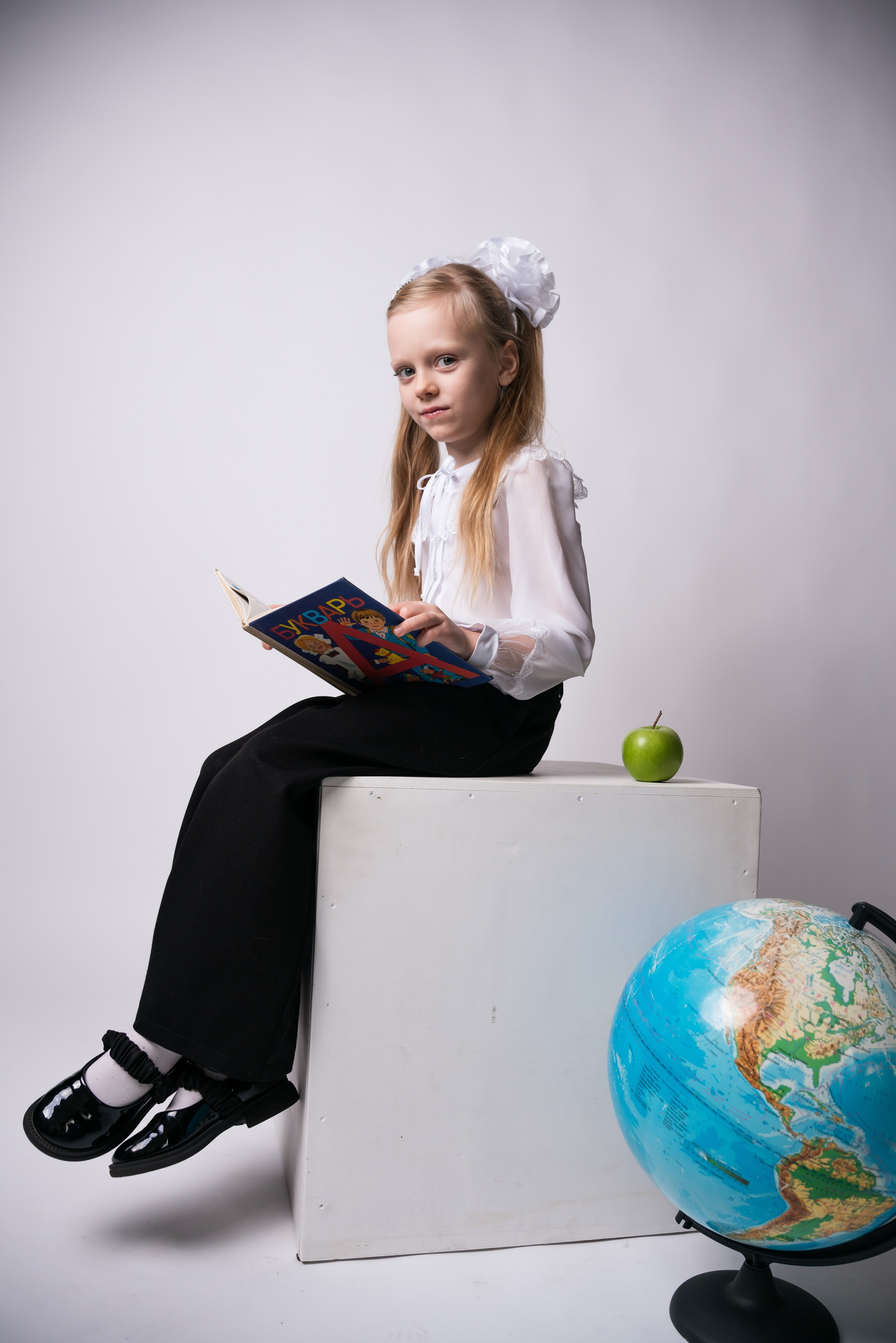 Фотосессия в студии девочки