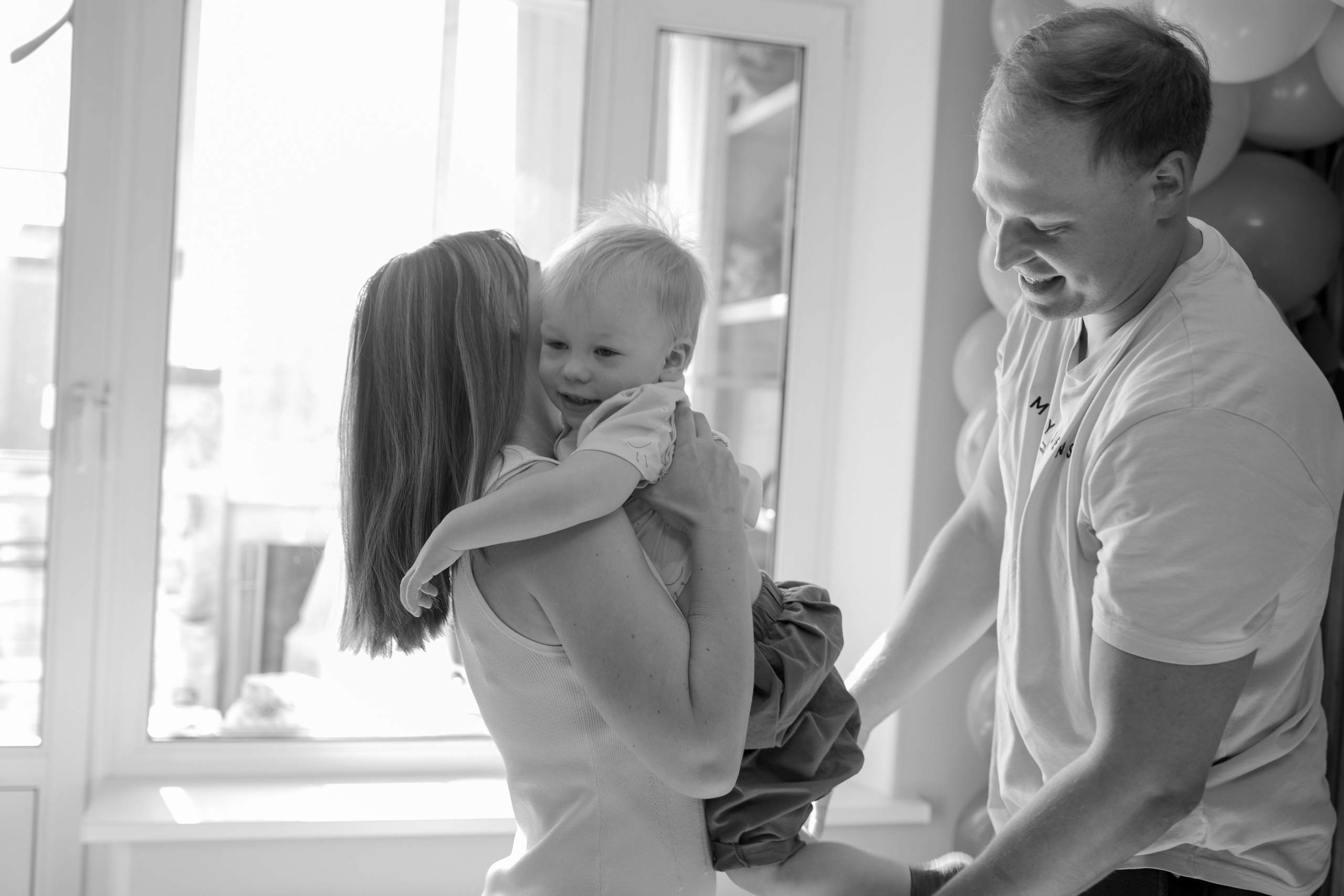 День рождение Арсения+домашняя съемка. Семейный и детский фотограф в Москве Дорогова Екатерина