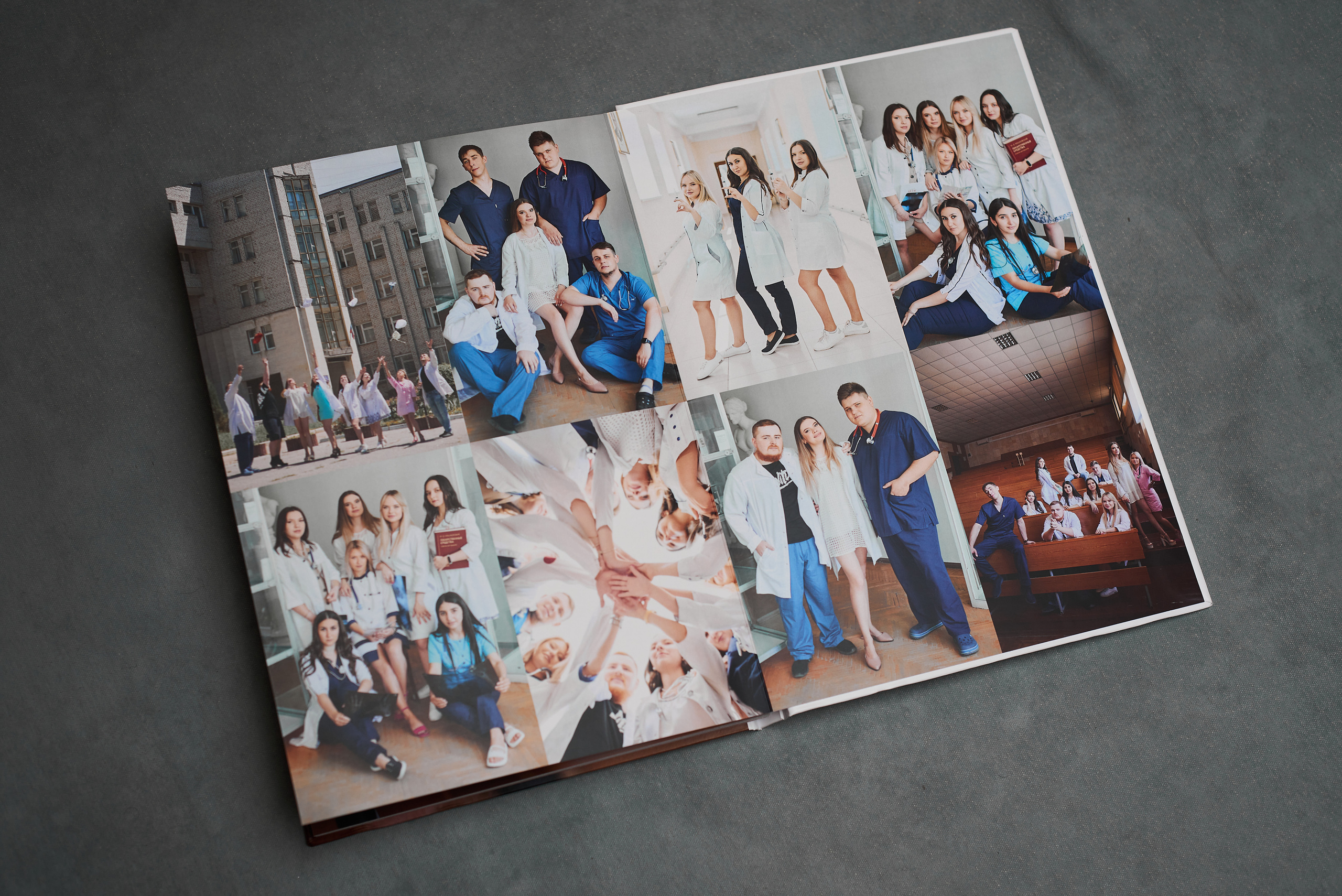 Альбомы для выпускников Мединститута. Фотограф в Луганске Лариса Аксёнова