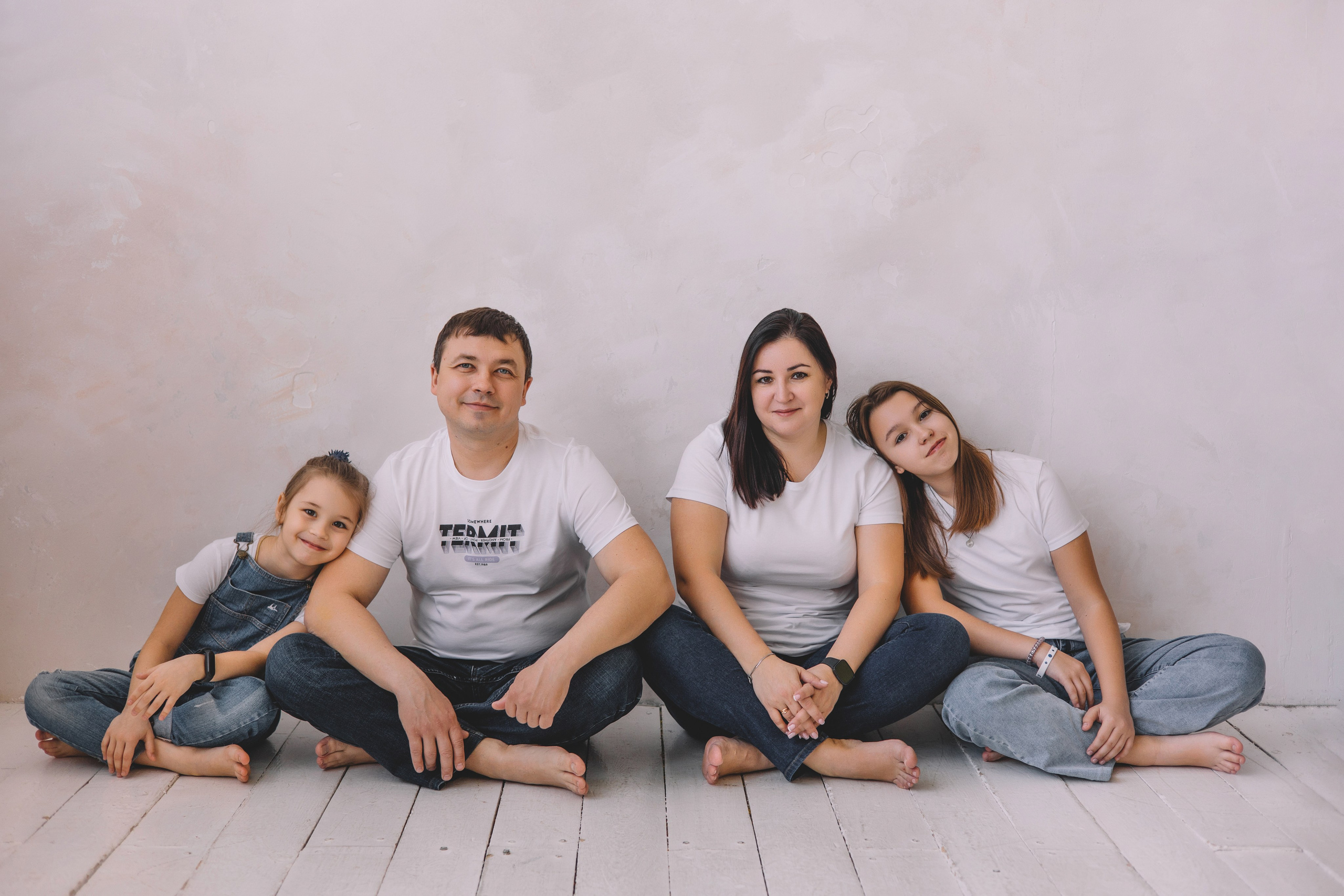 Папа, мама и девчонки